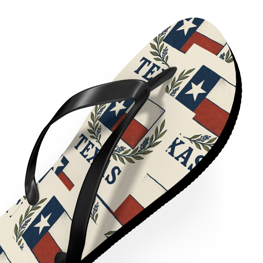 Texas Flag Flip Flops for Summer Fun
