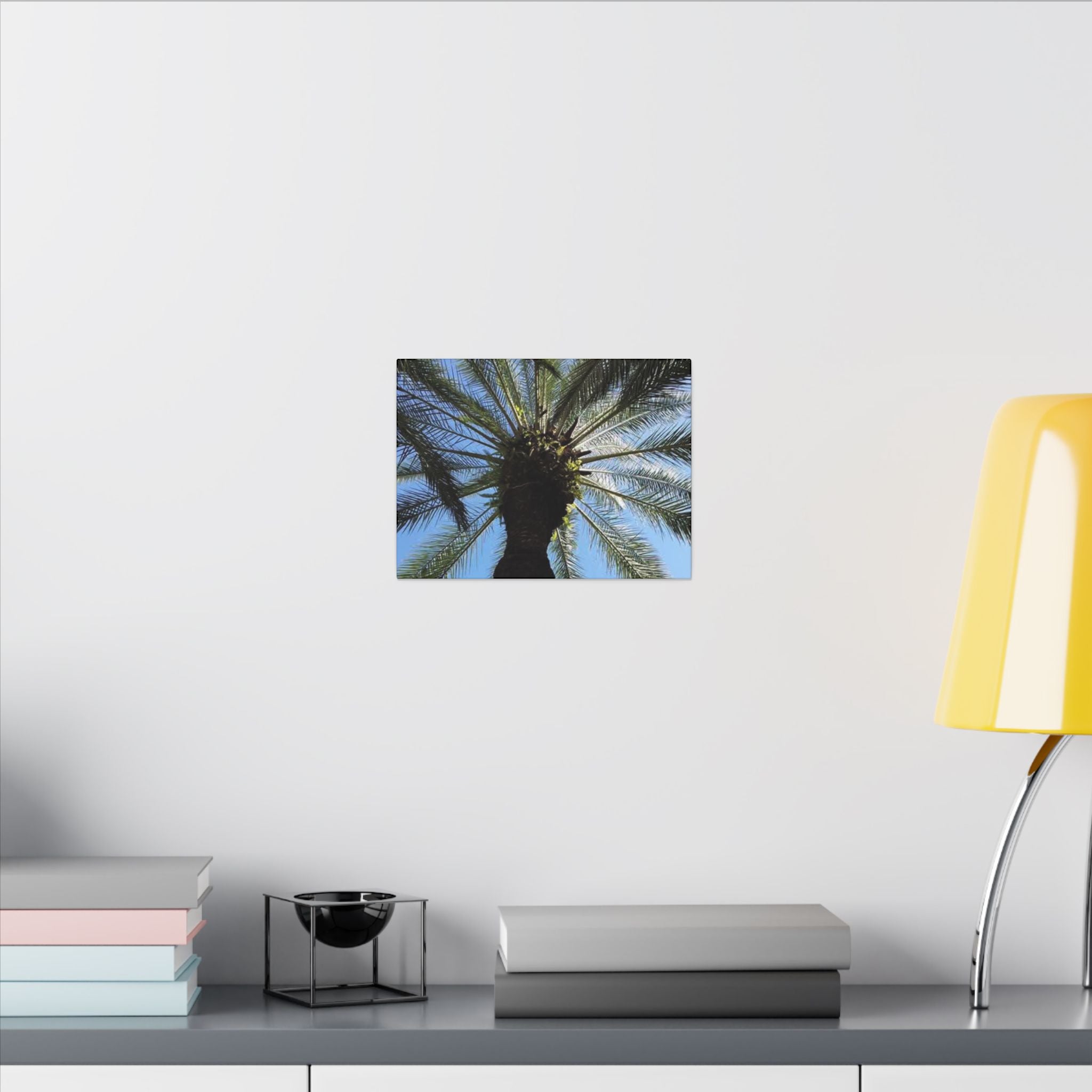 Palm Tree Matte Canvas Wall Art - Tropical Vibe