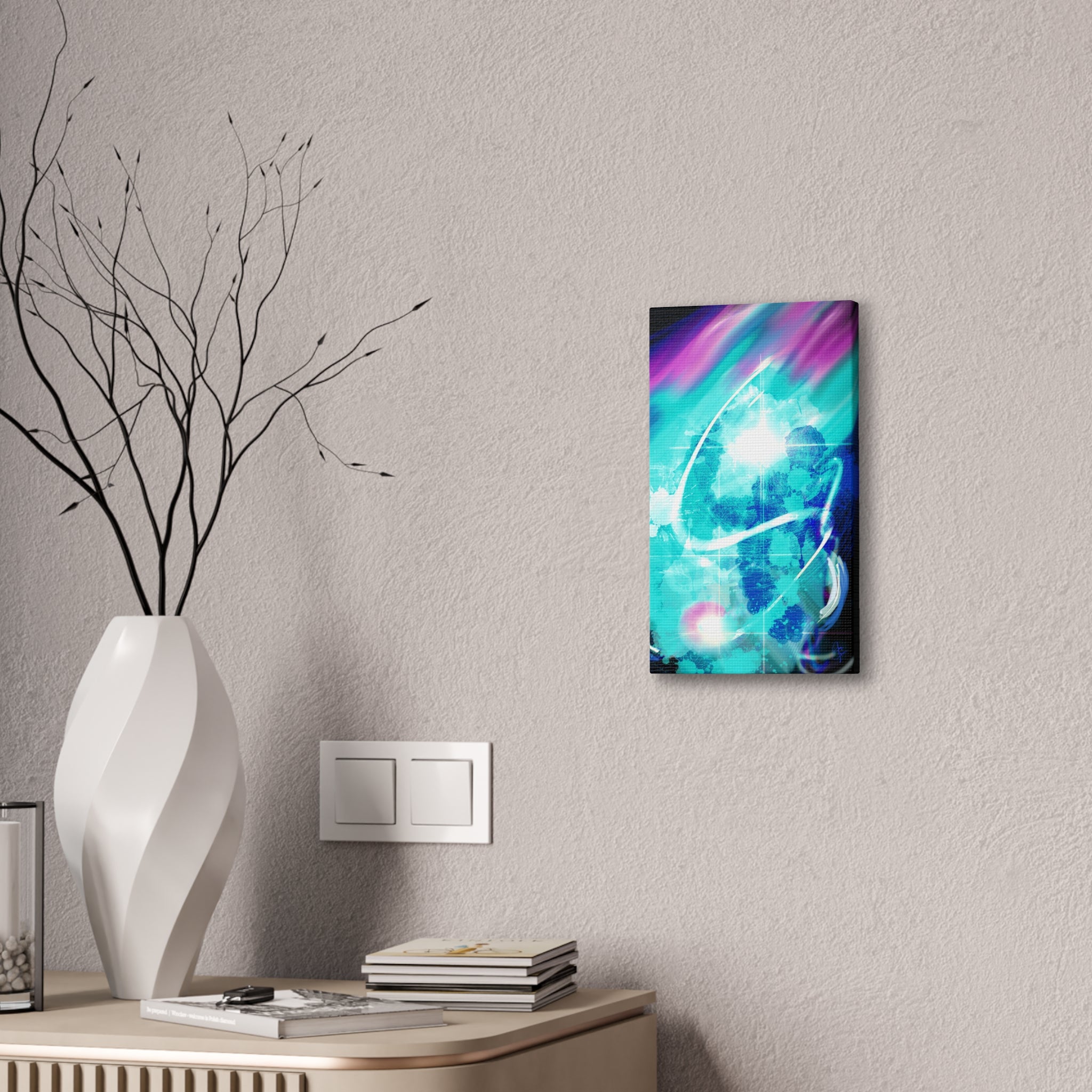 Crossing Over Canvas Wall Art — Stretched 0.75"