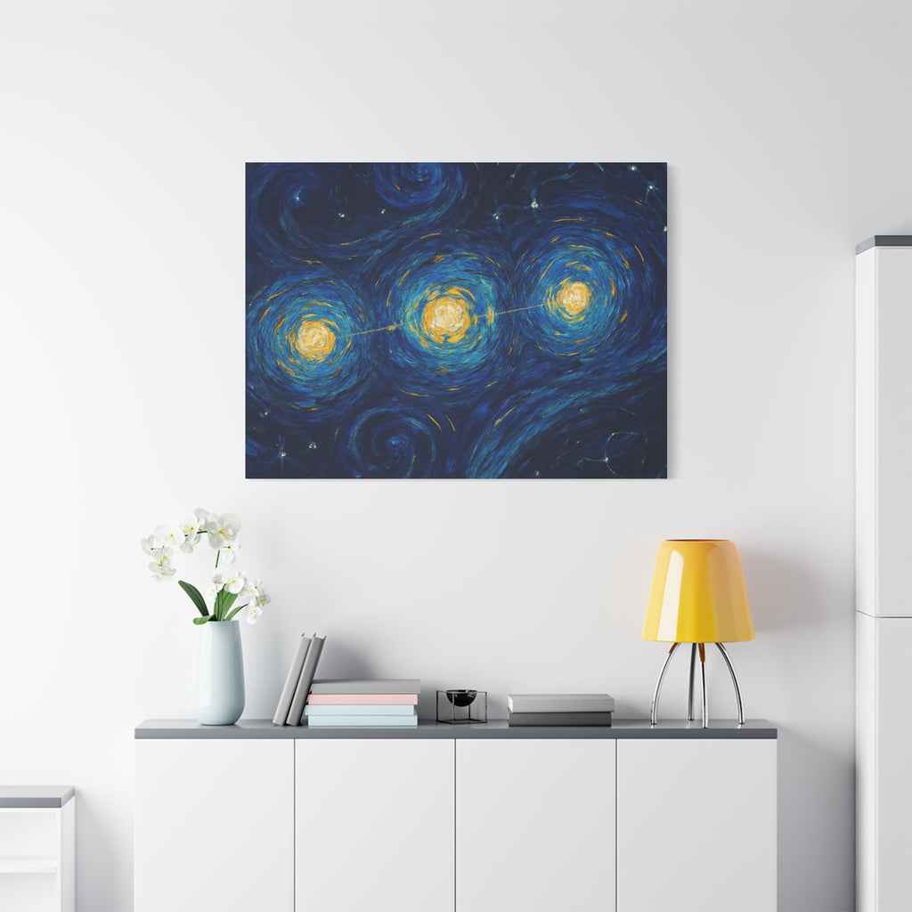 Canvas Wall Art - Orion's Belt Matte Canvas 25" Stretched