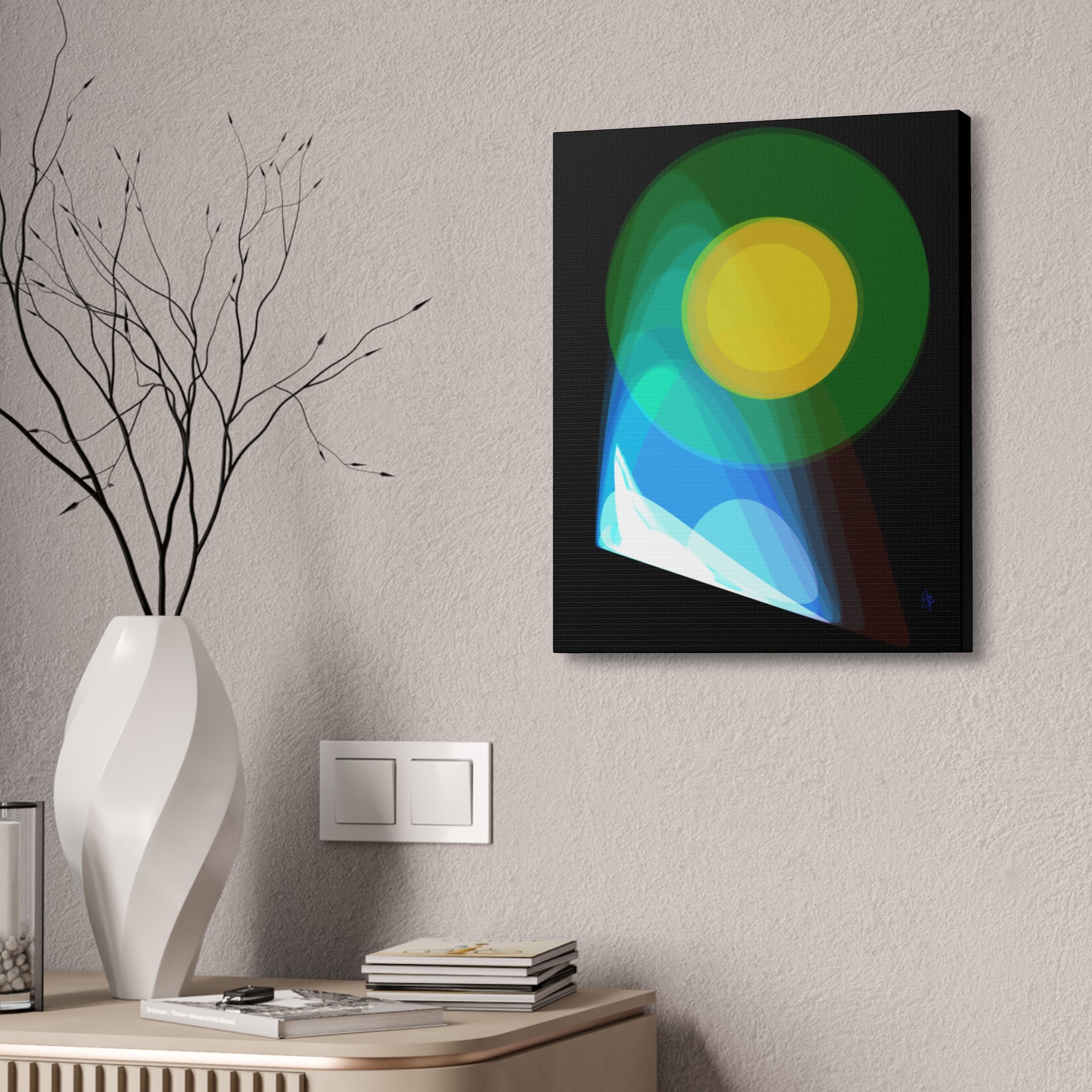 Minimalist Interiors Stretched Canvas Art - 1.5" Frame