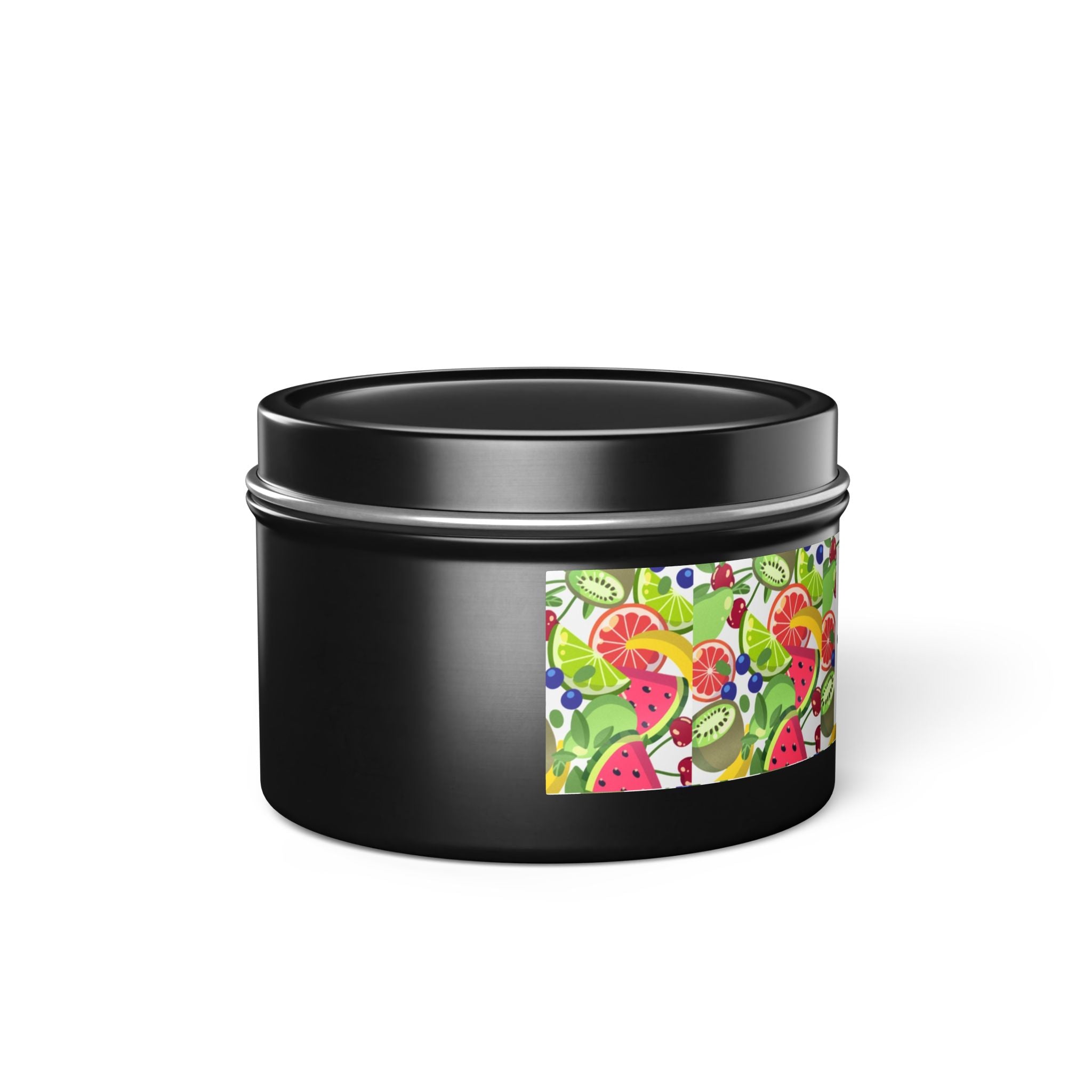 Tin Candle — Angie’s Soul Tropical Fruit Scented Tin Candle