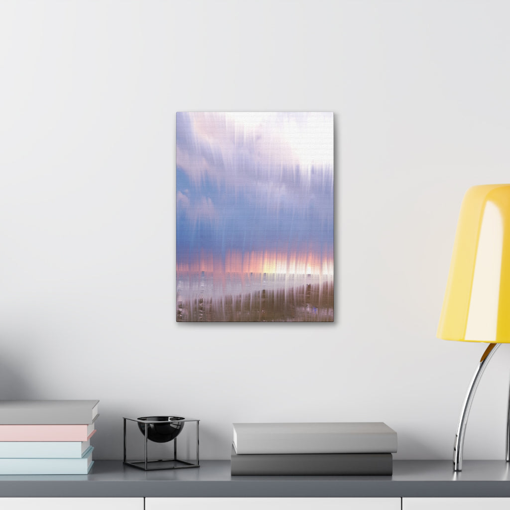 Abstract Sunset Canvas Print — Stretched 1.5"