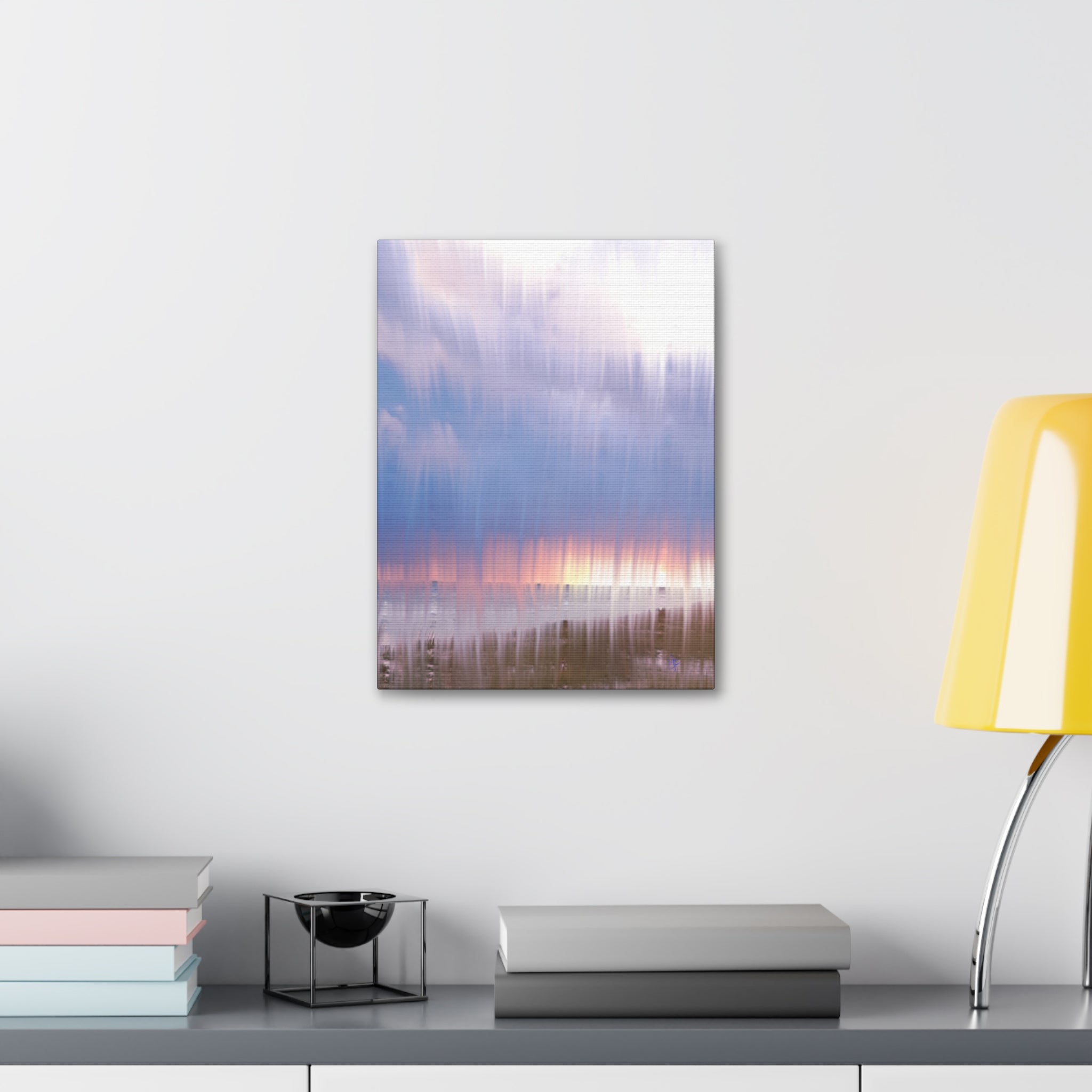 Abstract Sunset Canvas Print — Stretched 1.5"
