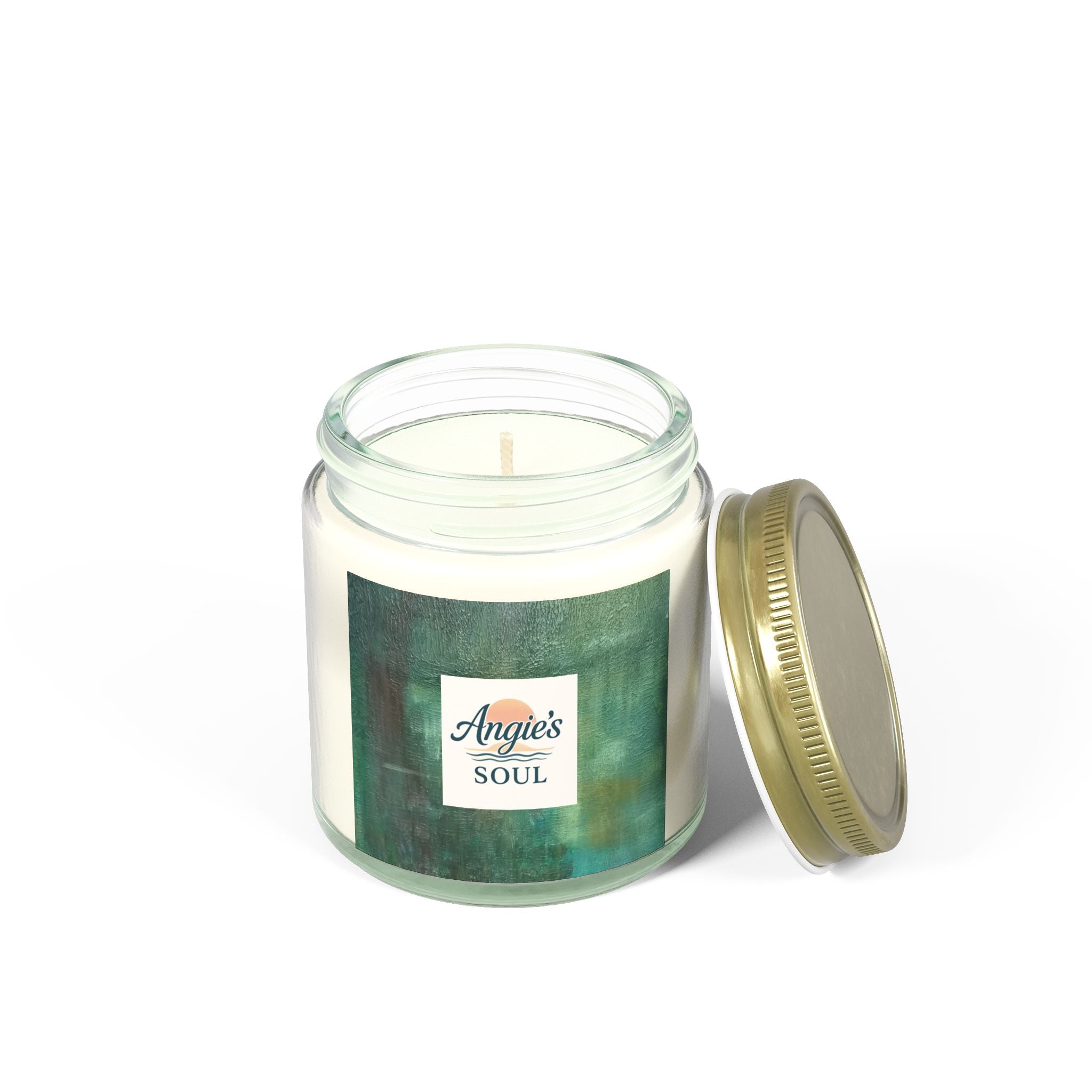 Scented Candles - Coconut Apricot Bliss for Relaxation and Wellness