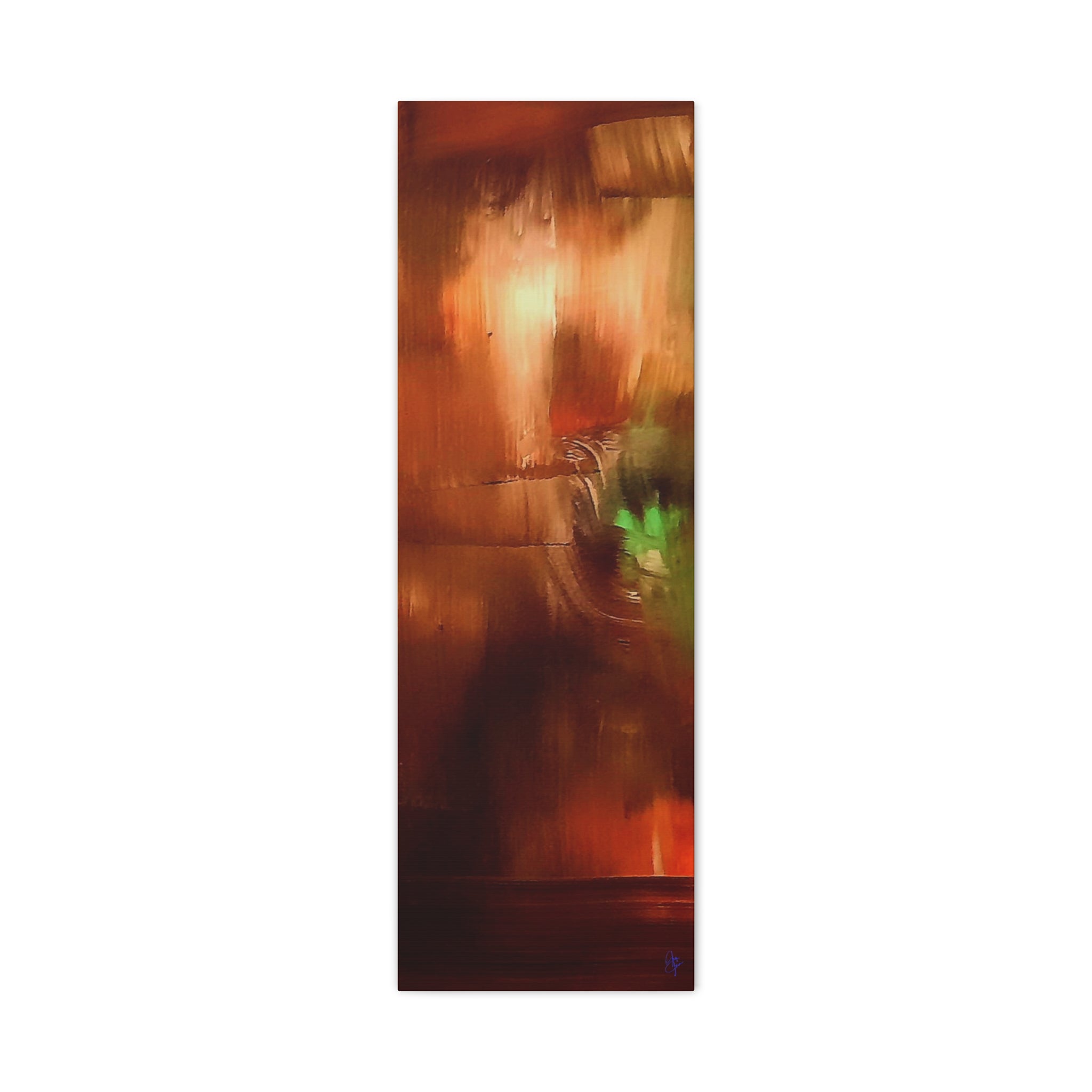Sunset Sail Matte Canvas Wall Art — Abstract Sailing Into the Sunset (Stretched)