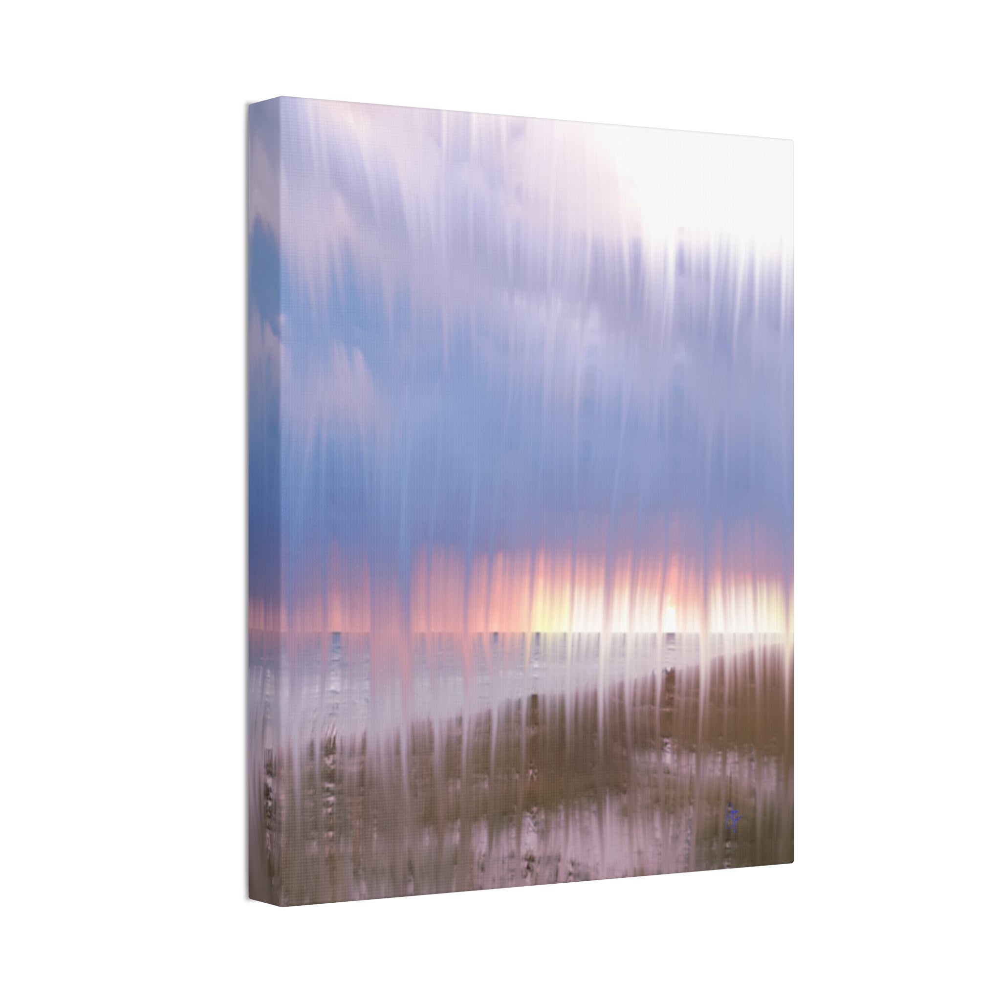 Abstract Sunset Canvas Print — Stretched 1.5"