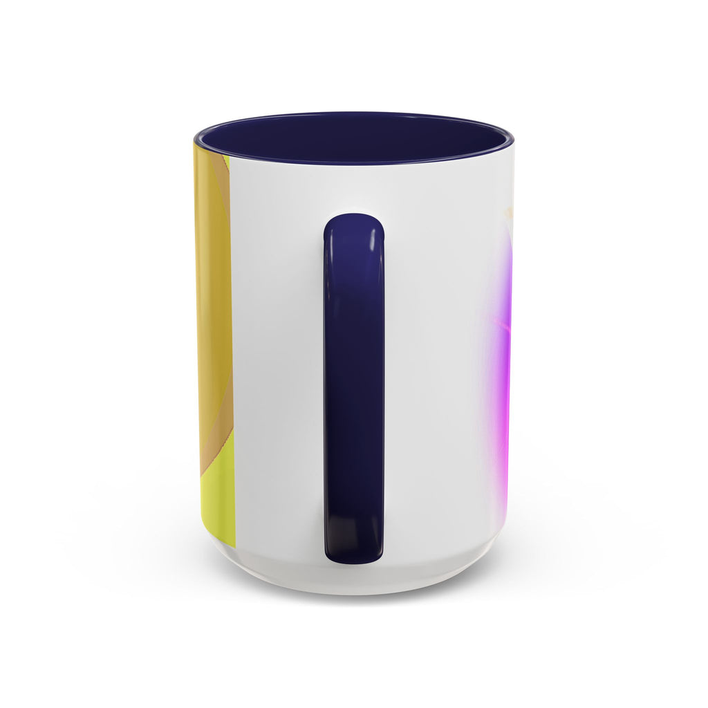 Colorful Heart Coffee Mug – Vibrant Abstract Love Accent Mug (11/15oz)