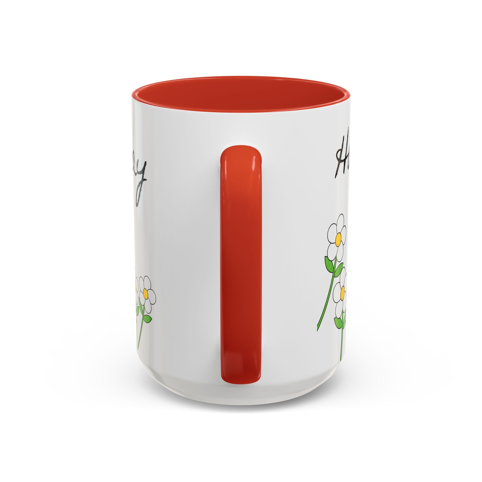 Lemon Bike Coffee Mug — 'Happy Day' Accent Ceramic Mug (11/15oz)