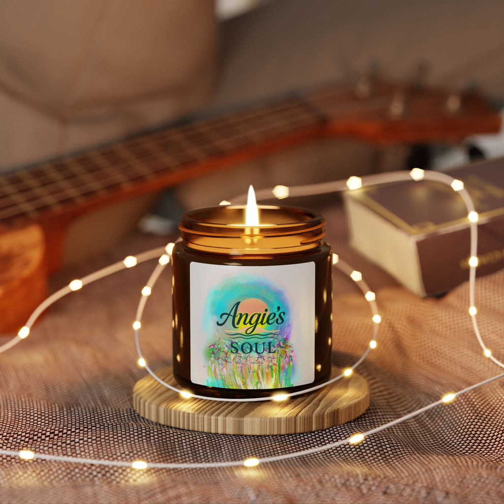 Angie's Soul Scented Soy Candle — Amber Jar (Multi-Size)