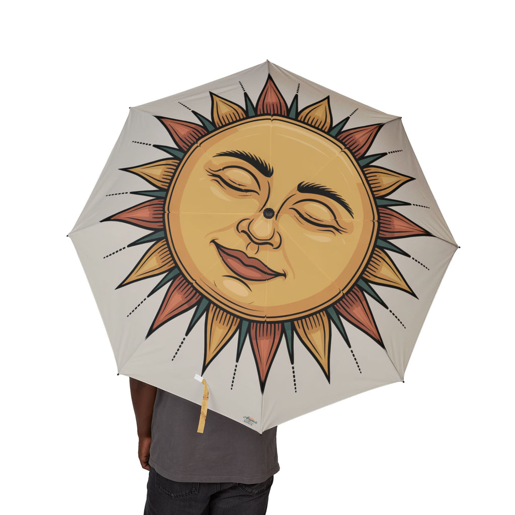 Sun-Designed Semi-Automatic Foldable Umbrella