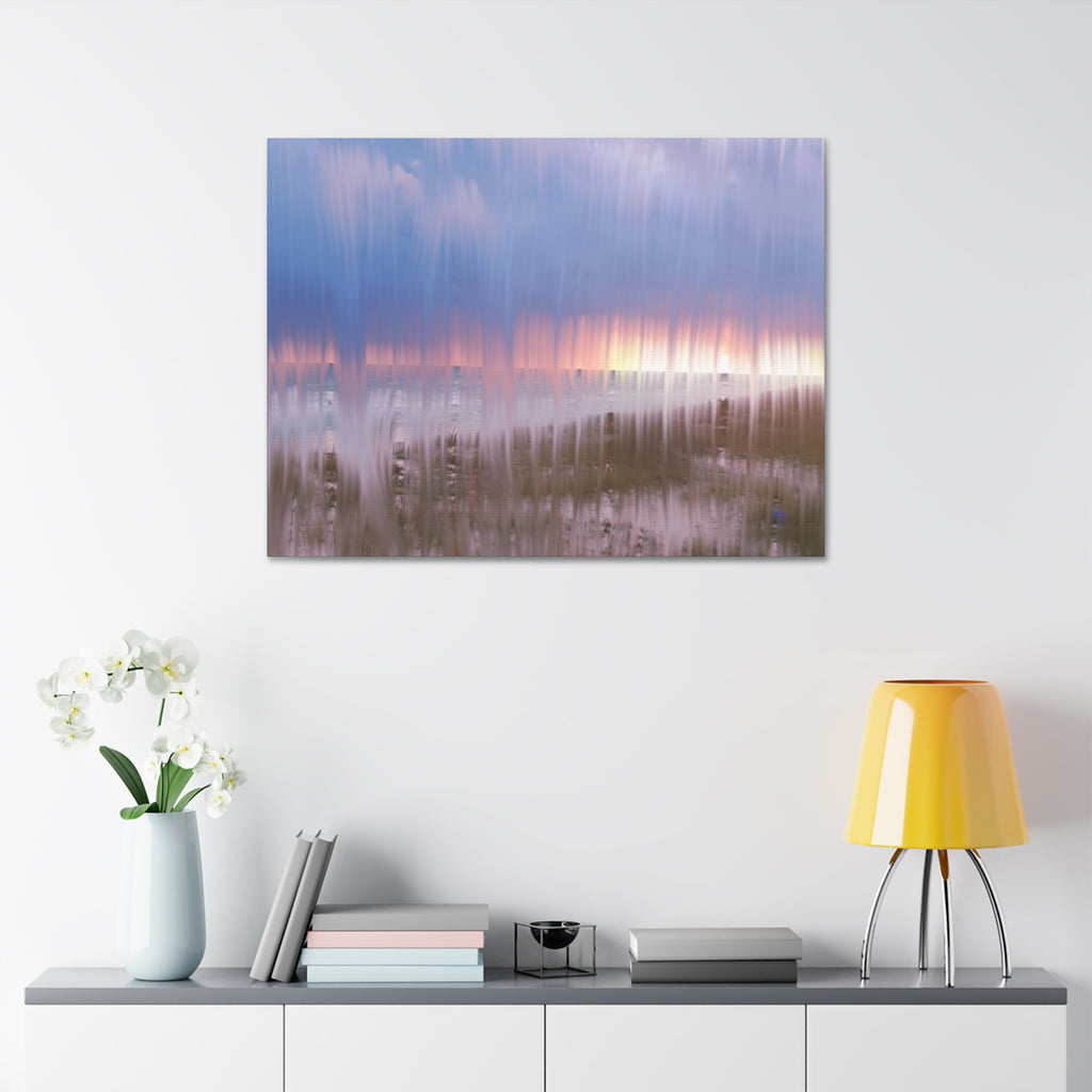 Abstract Sunset Canvas Print — Stretched 1.5"