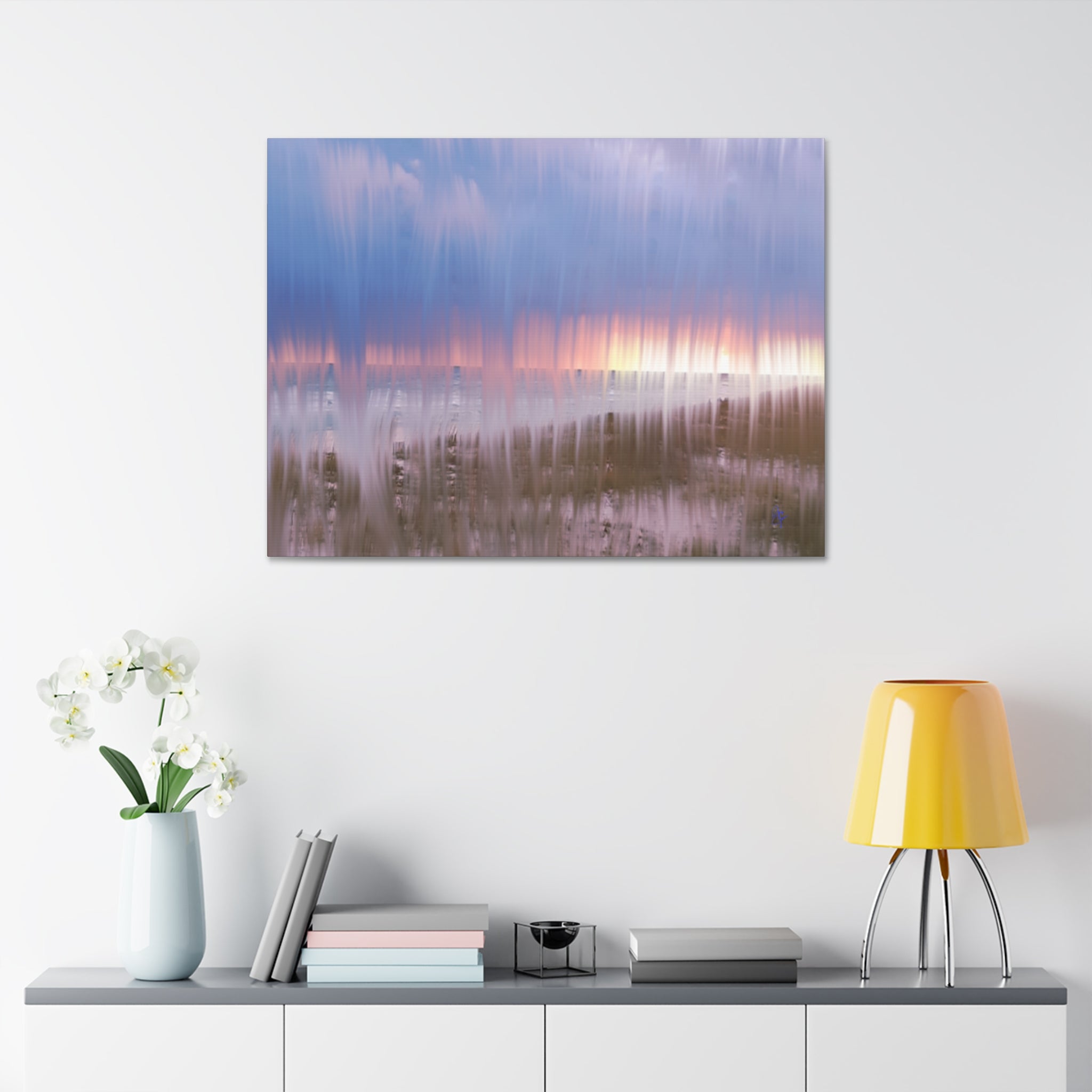 Abstract Sunset Canvas Print — Stretched 1.5"