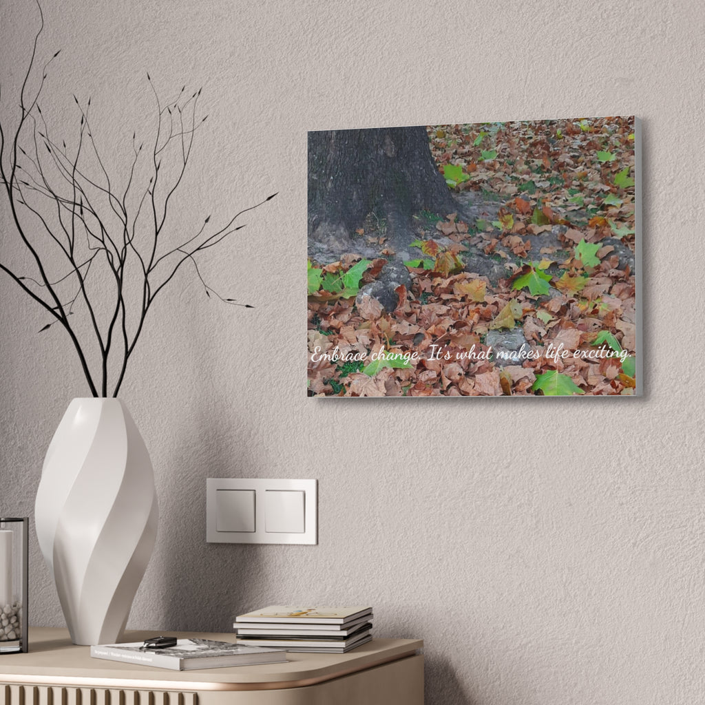 Autumn Leaves Canvas Print — Stretched 1.5" Fall Wall Art