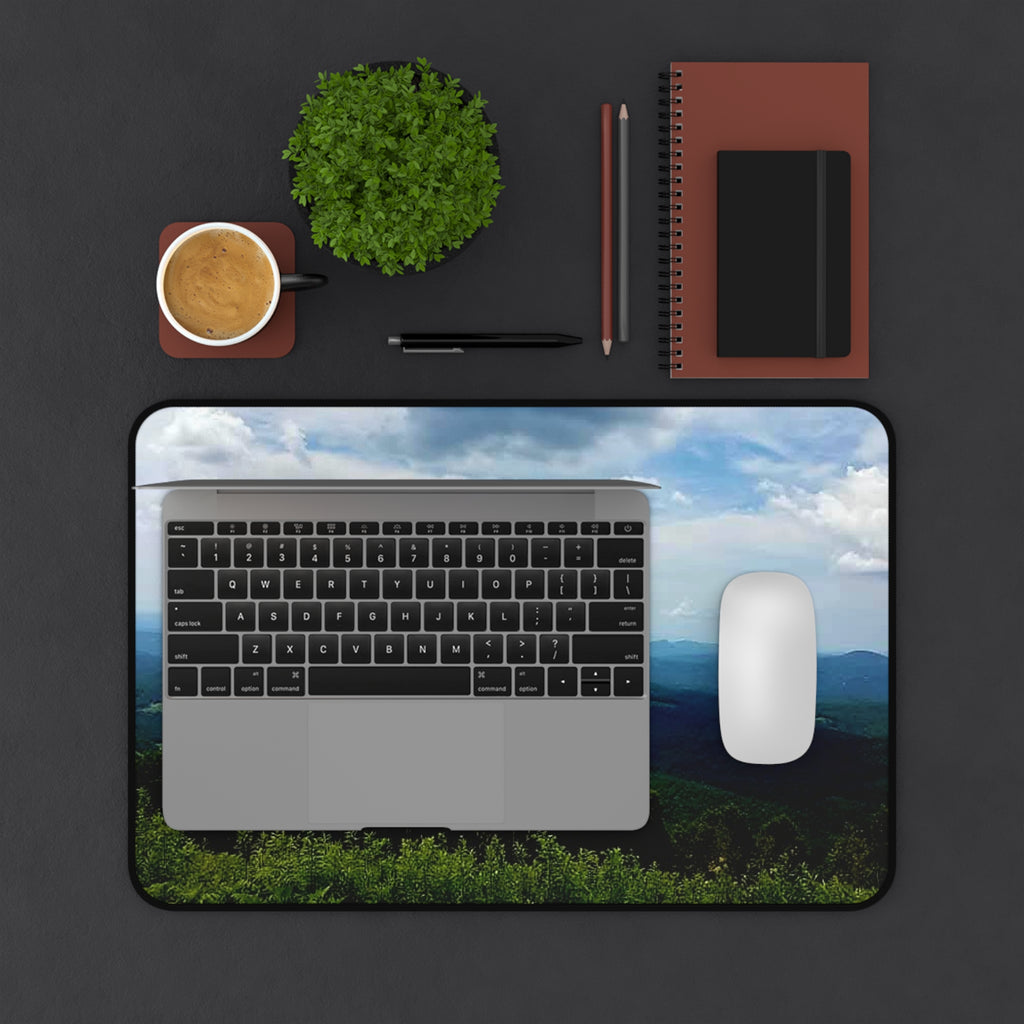 Mountain Vista Desk Mat — Scenic Blue Ridge Landscape Mouse Pad