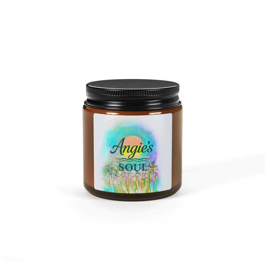 Angie's Soul Scented Soy Candle — Amber Jar (Multi-Size)