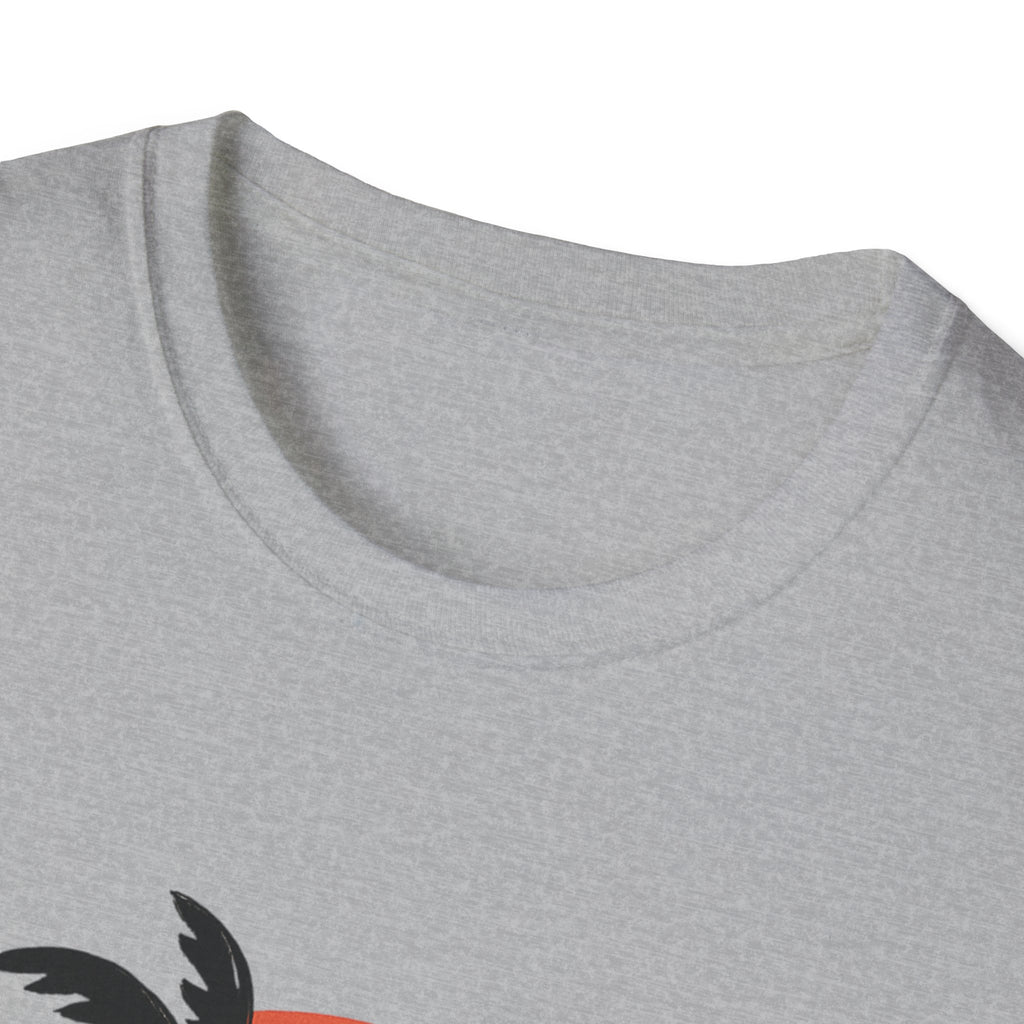 Sunset Palm T-Shirt — "Together at Sunset" Romantic Beach Tee
