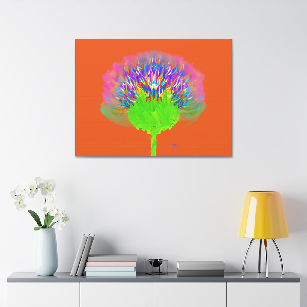 Vibrant Bloom Canvas