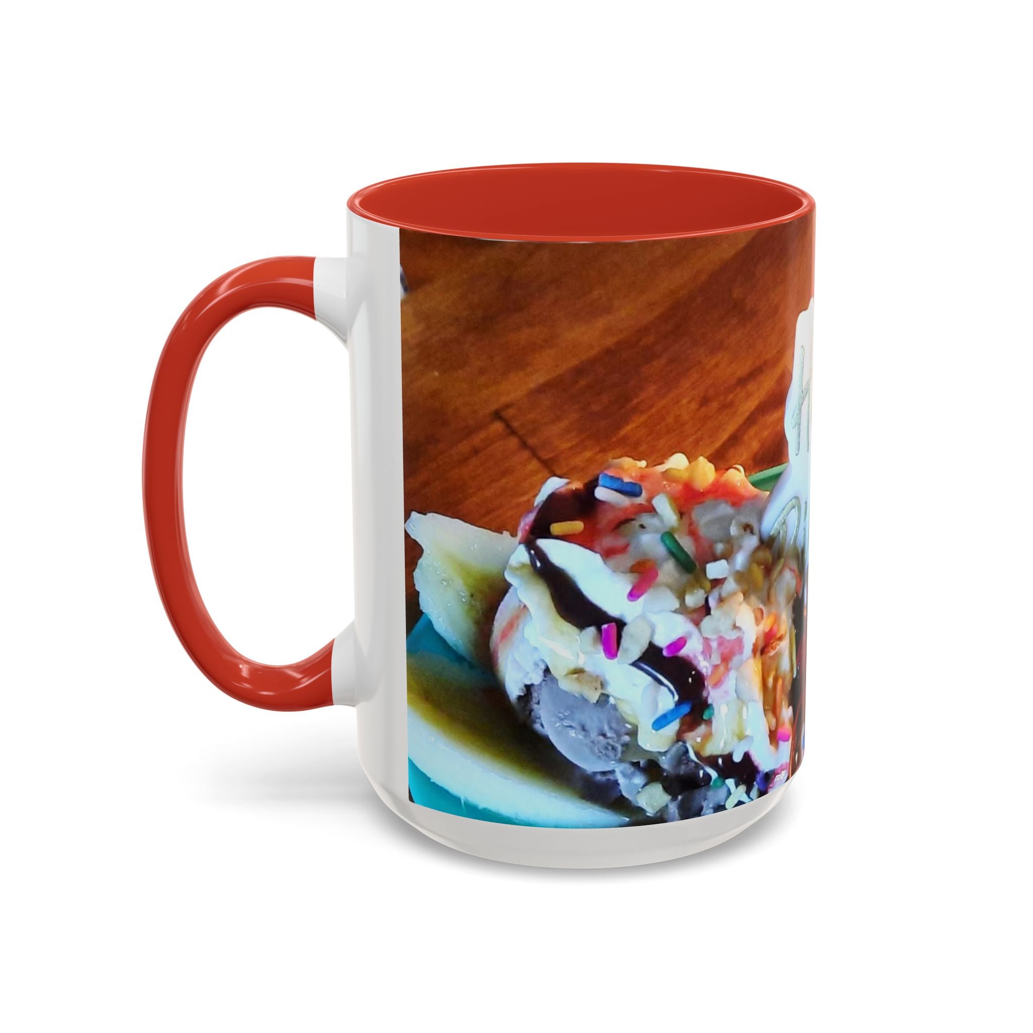 Mug - Banana Split Birthday Celebration Coffee Mug (11, 15oz)