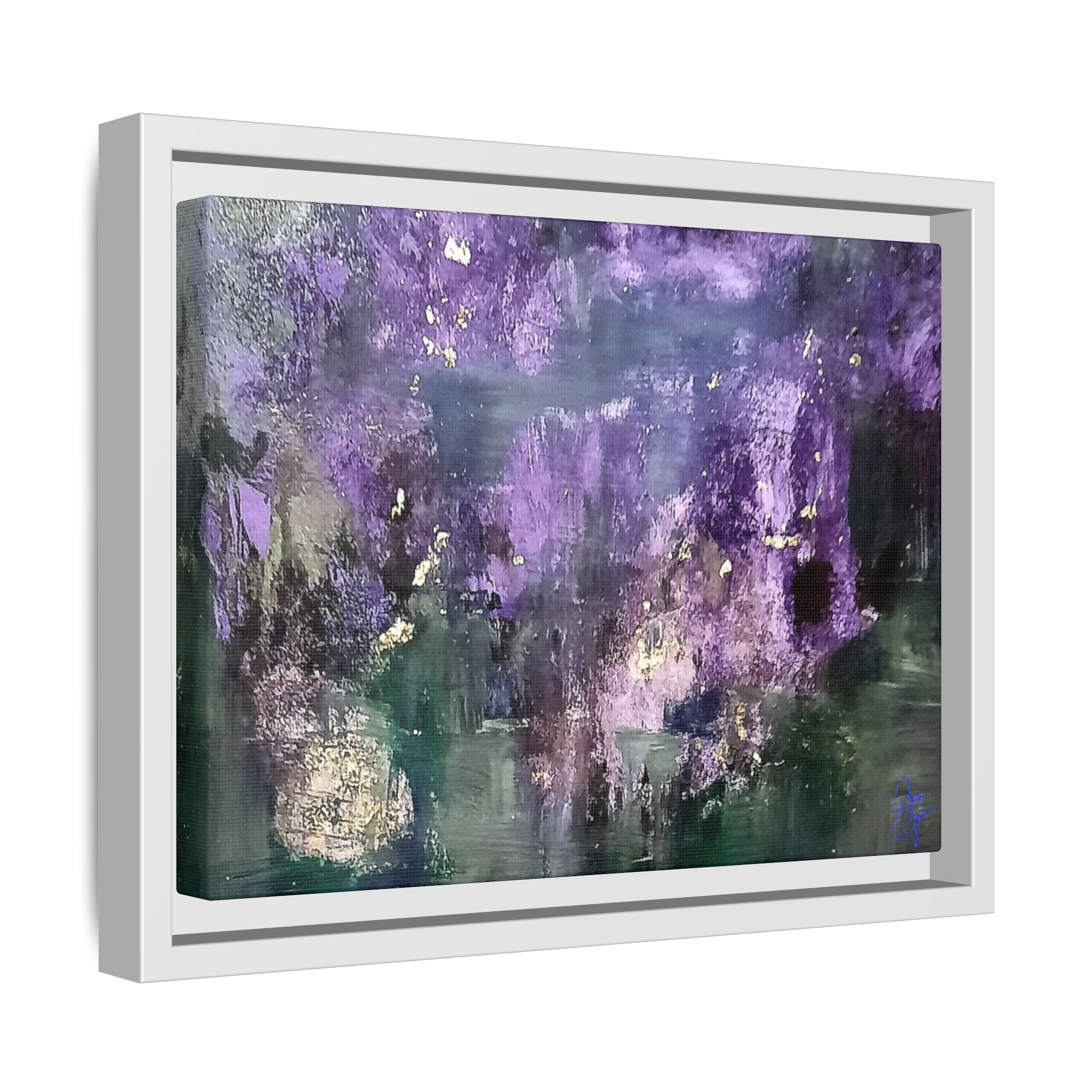 Impressionism Vibes Matte Canvas Print (Framed)