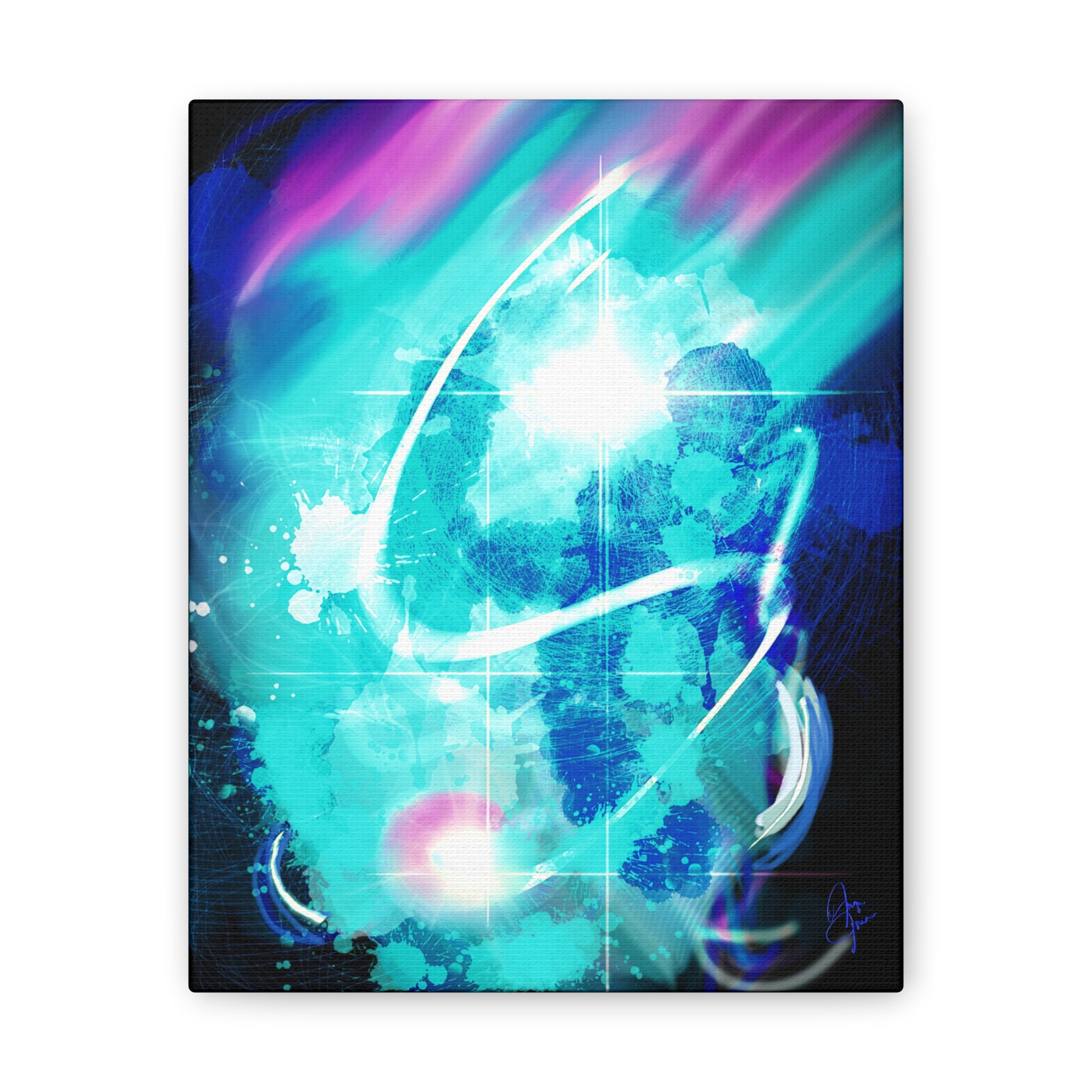 Crossing Over Canvas Wall Art — Stretched 0.75"
