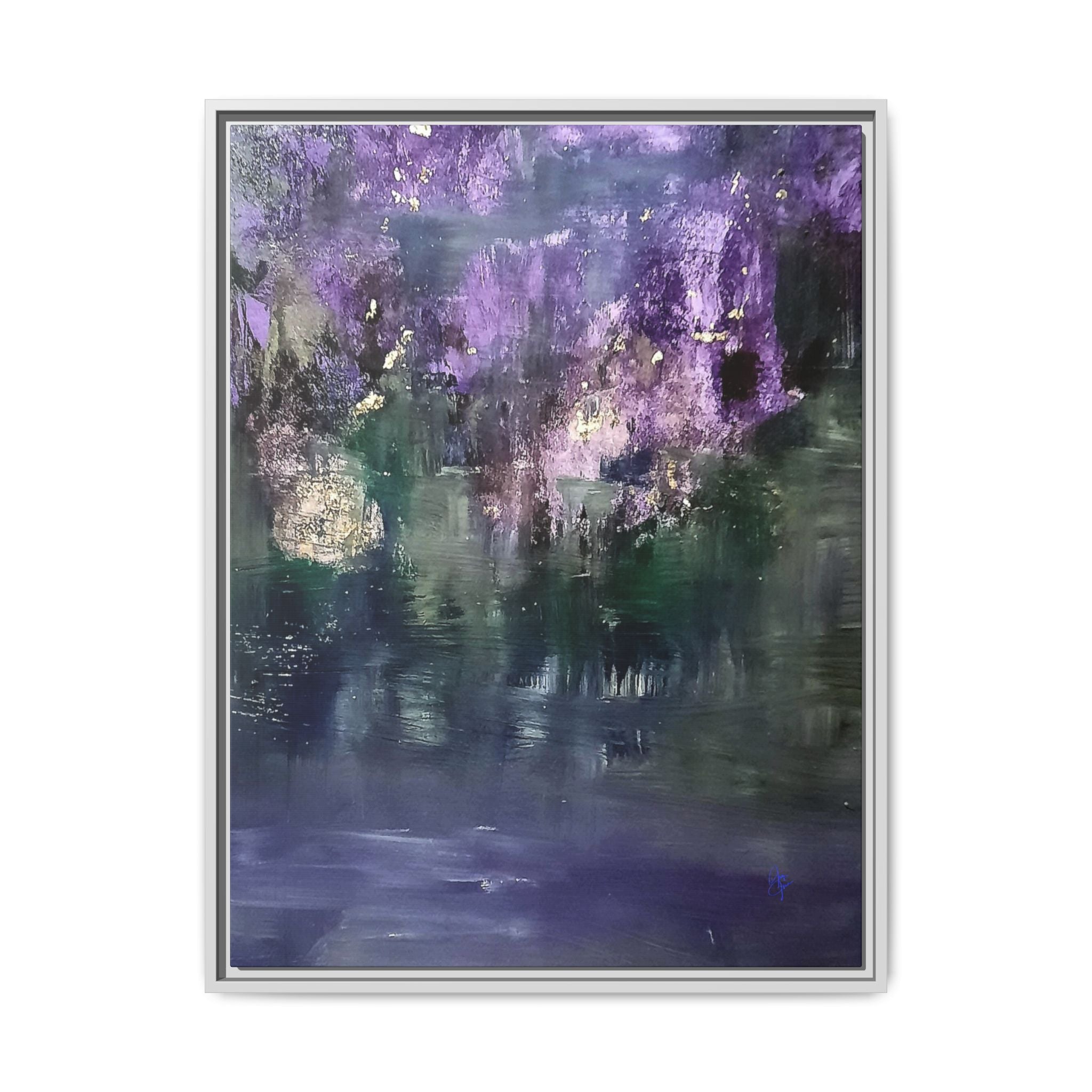 Impressionism Vibes Matte Canvas Print (Framed)
