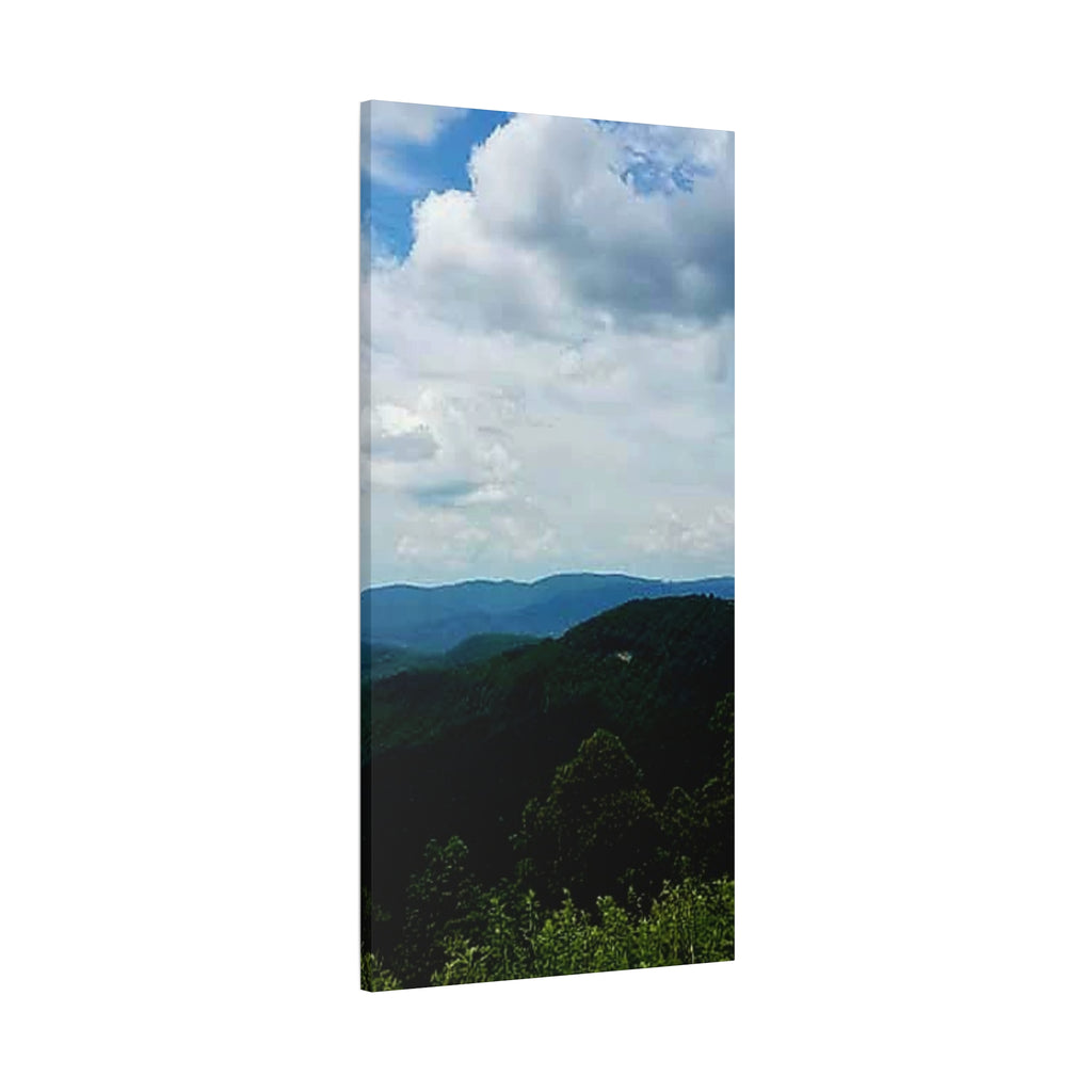Blue Ridge Mountains Canvas Print — Matte Stretched Wall Art