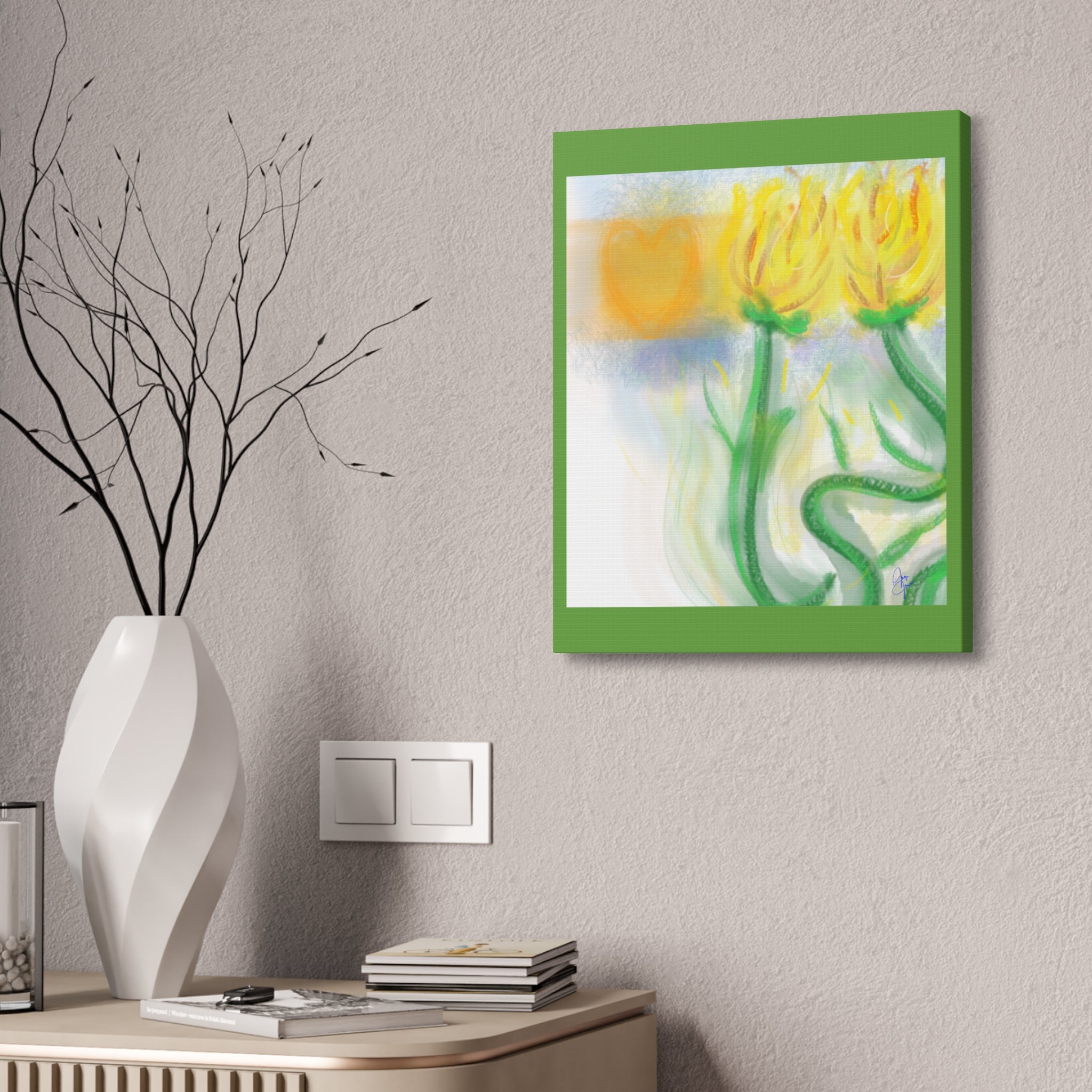 Love Is in the Air Canvas