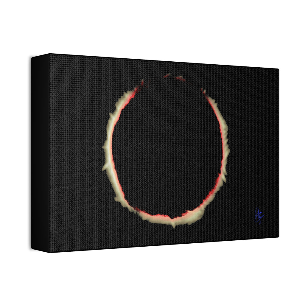 Solar Eclipse Canvas Stretched 1.5" — Wall Art Print