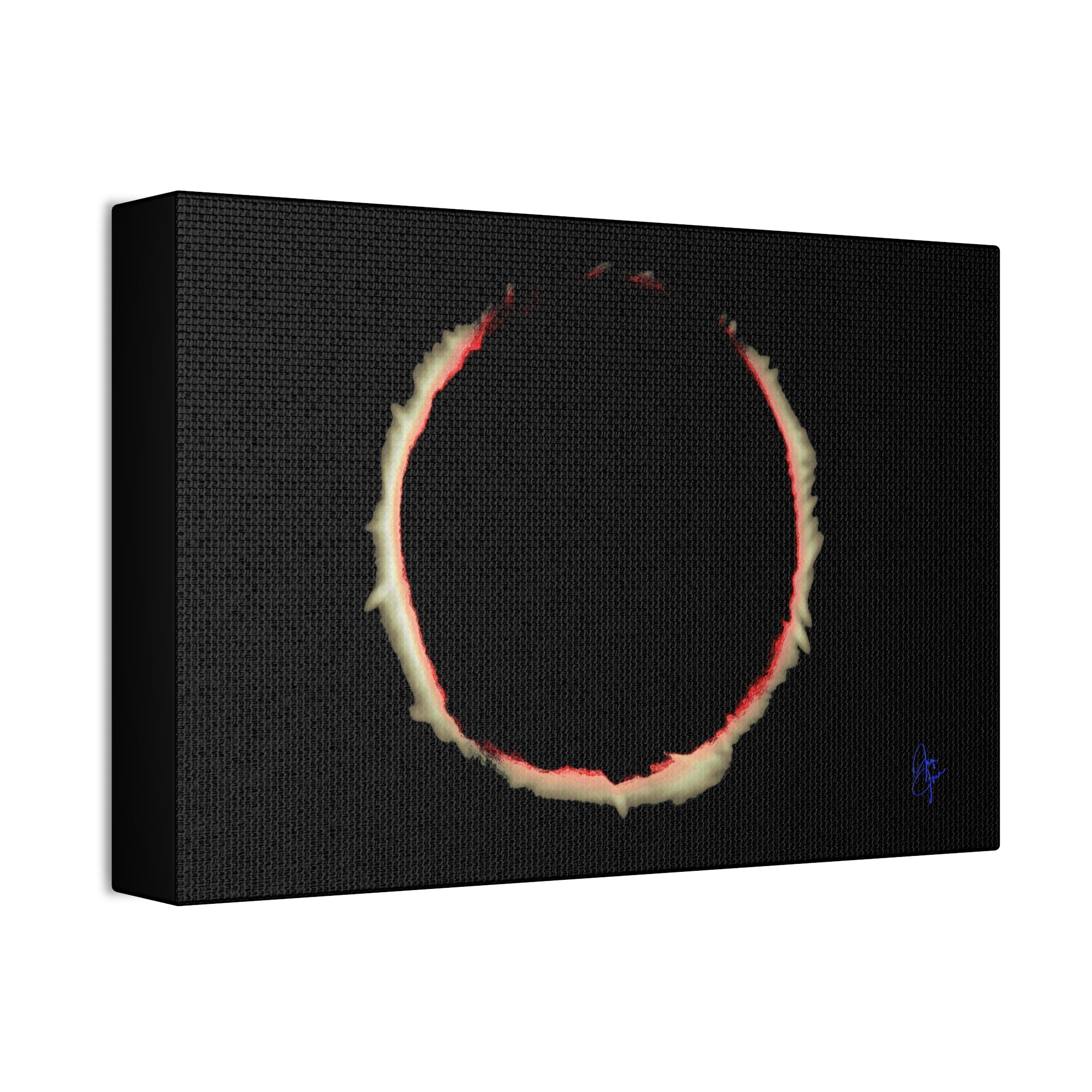 Solar Eclipse Canvas Stretched 1.5" — Wall Art Print