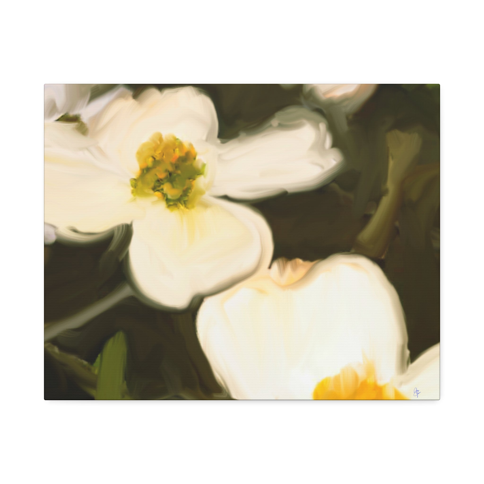 Davey Dogwood Park Palestine TX Canvas Wall Art