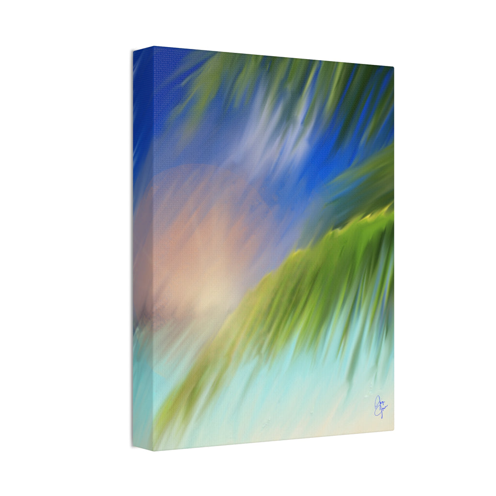 Abstract Seascape Canvas