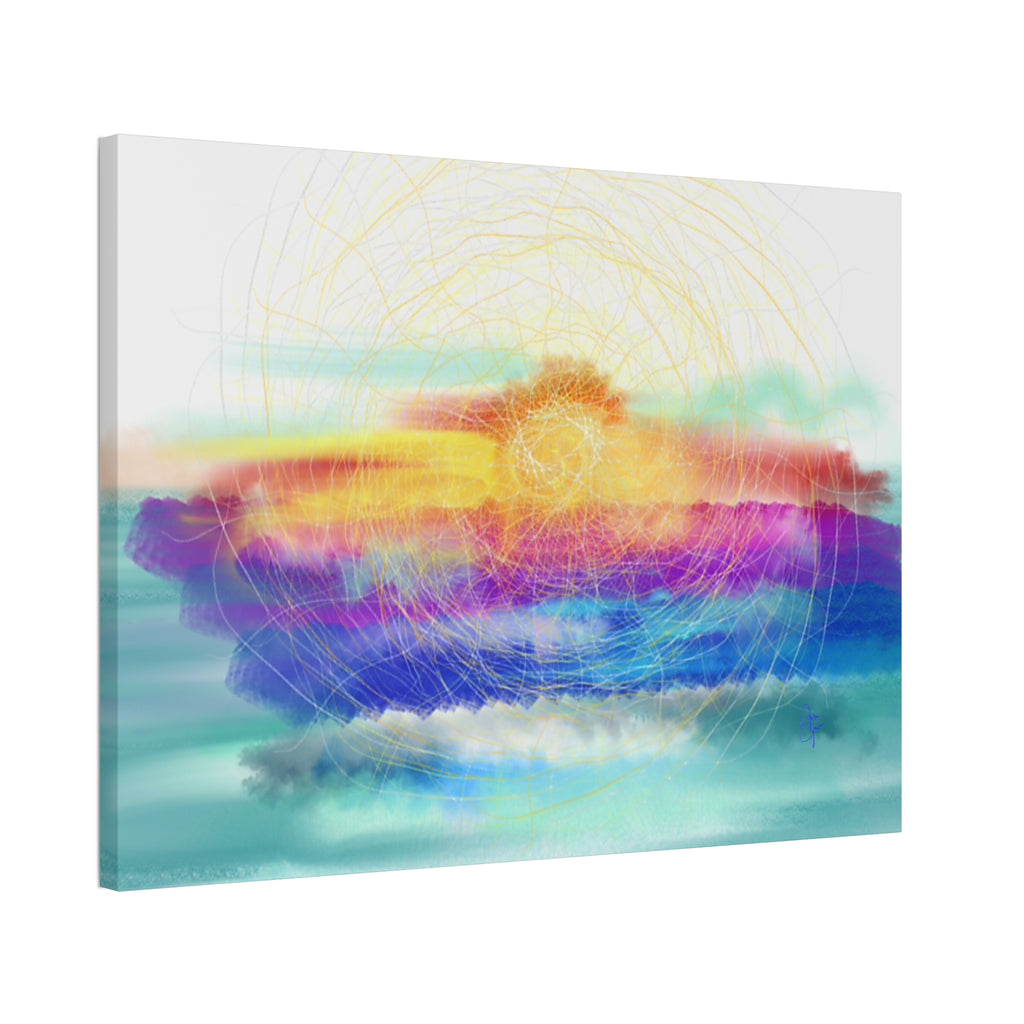 Sunrise Radiance Canvas