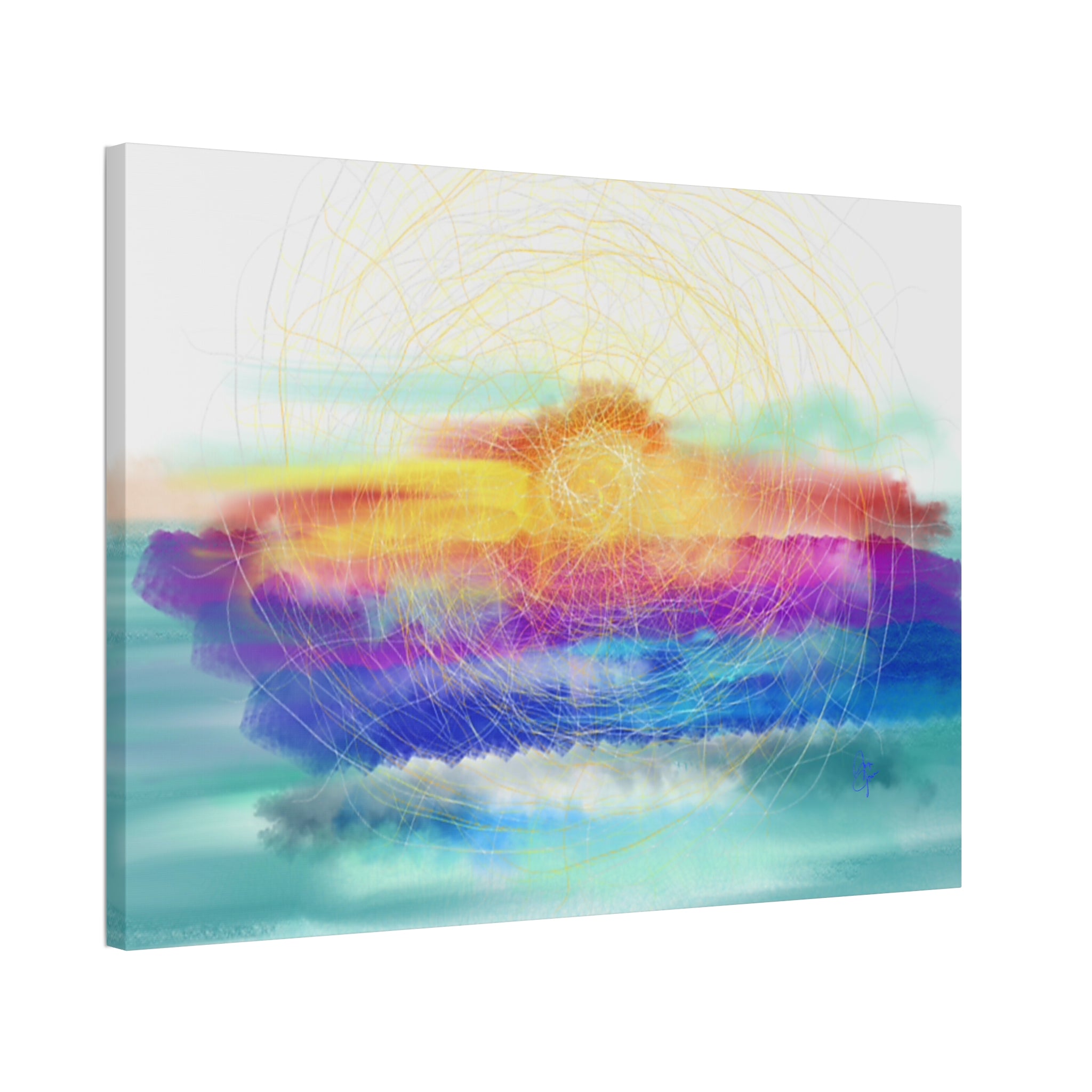Sunrise Radiance Canvas