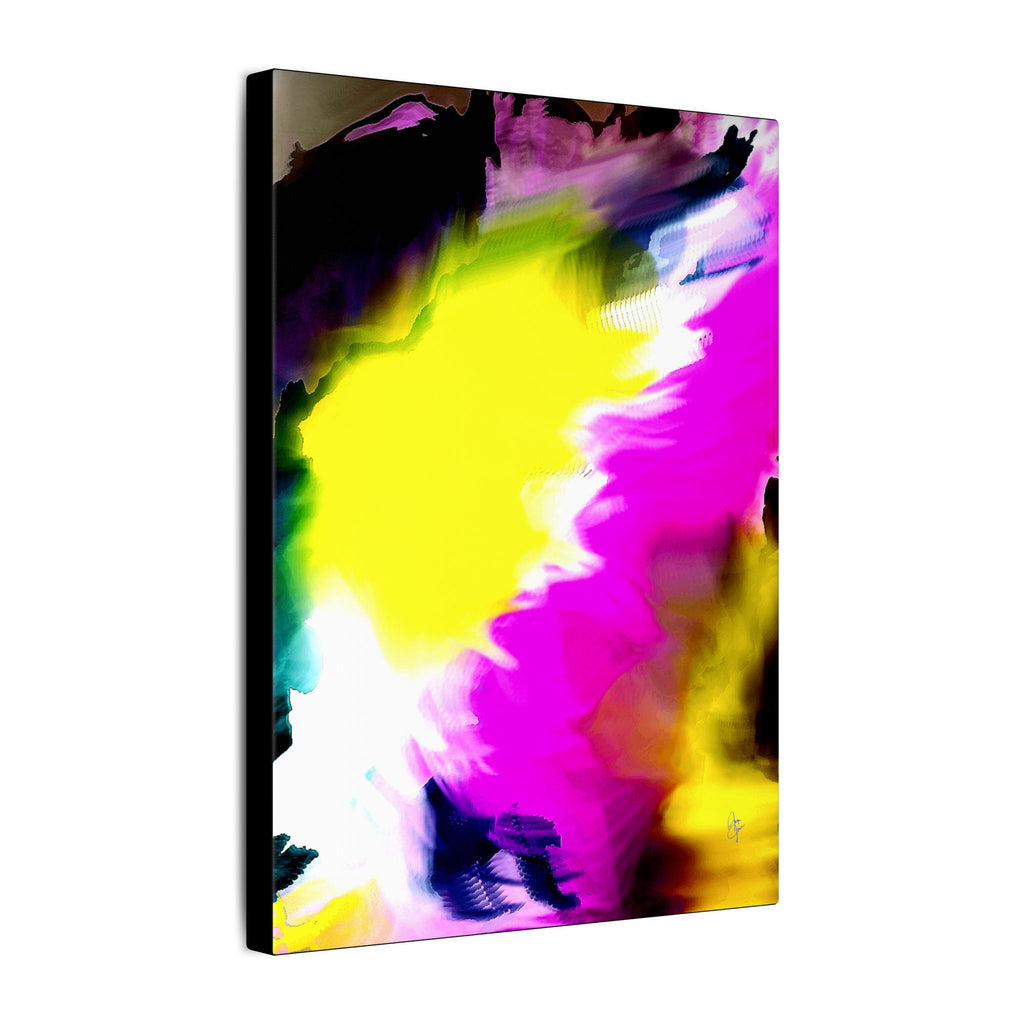 Abstract Color Splash Matte Canvas Wall Art