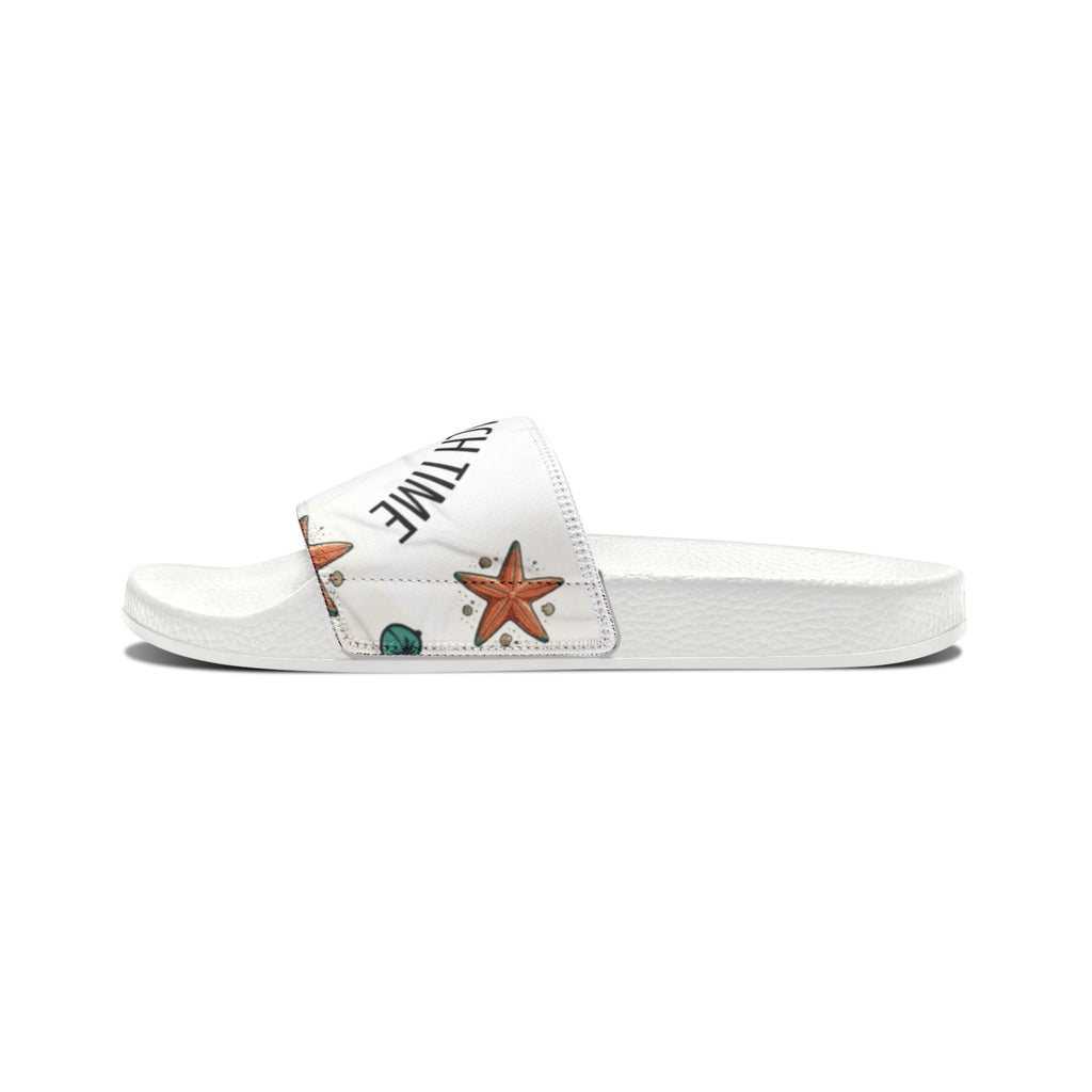 Beach Vibes Women's Slide Sandals — Starfish & Seashell Removable-Strap Slides