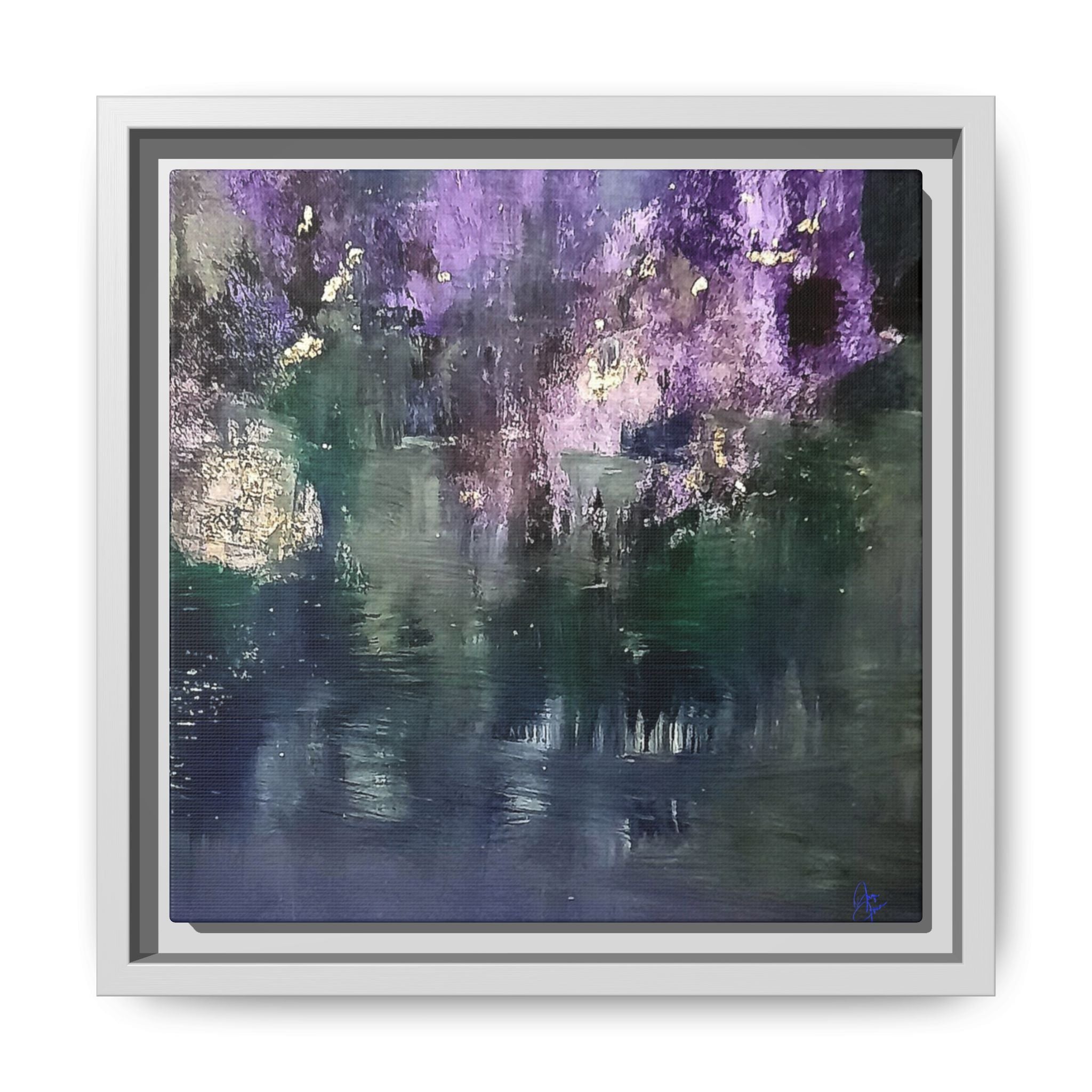 Impressionism Vibes Matte Canvas Print (Framed)