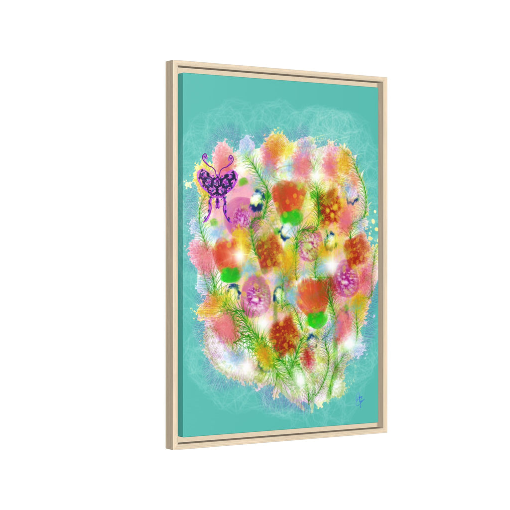 Matte Canvas, Framed (Multi-color)