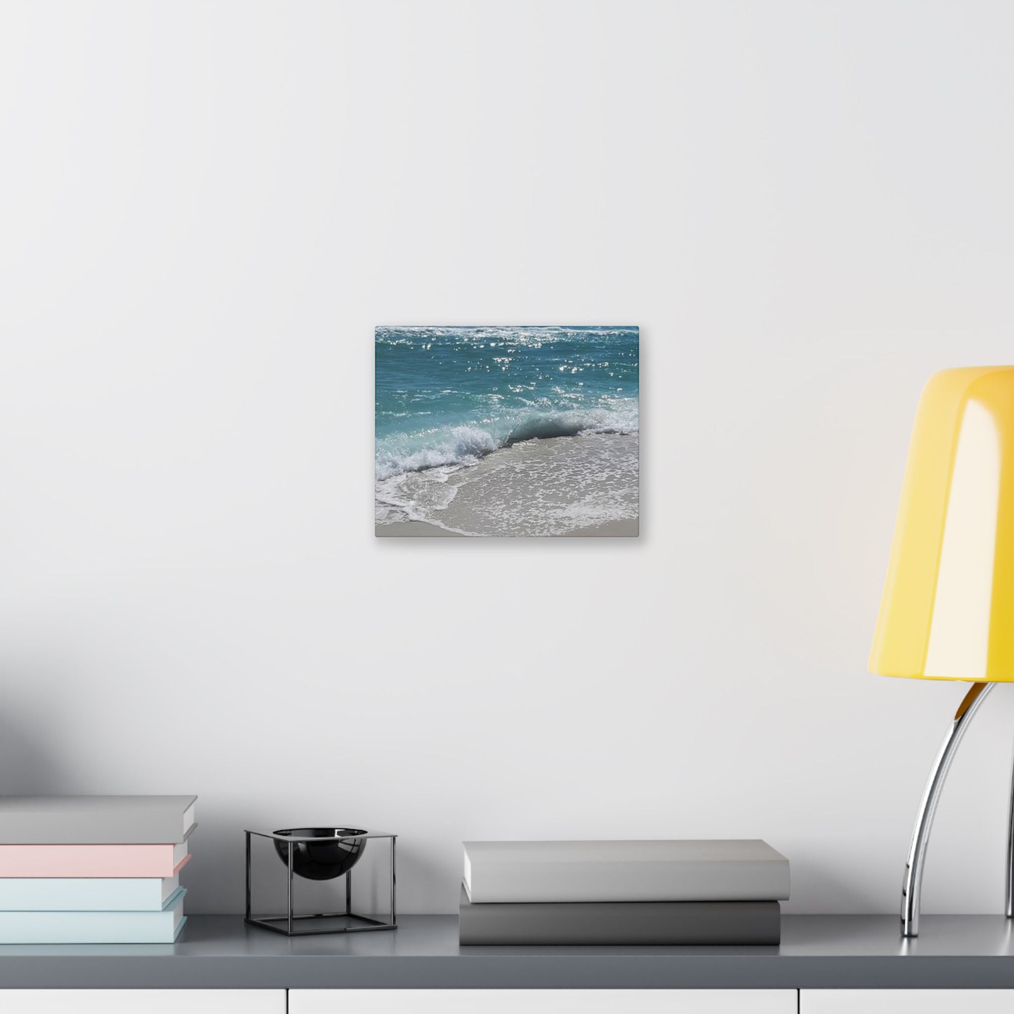 Emerald Coast Stretched Canvas — Coastal Landscape Wall Art