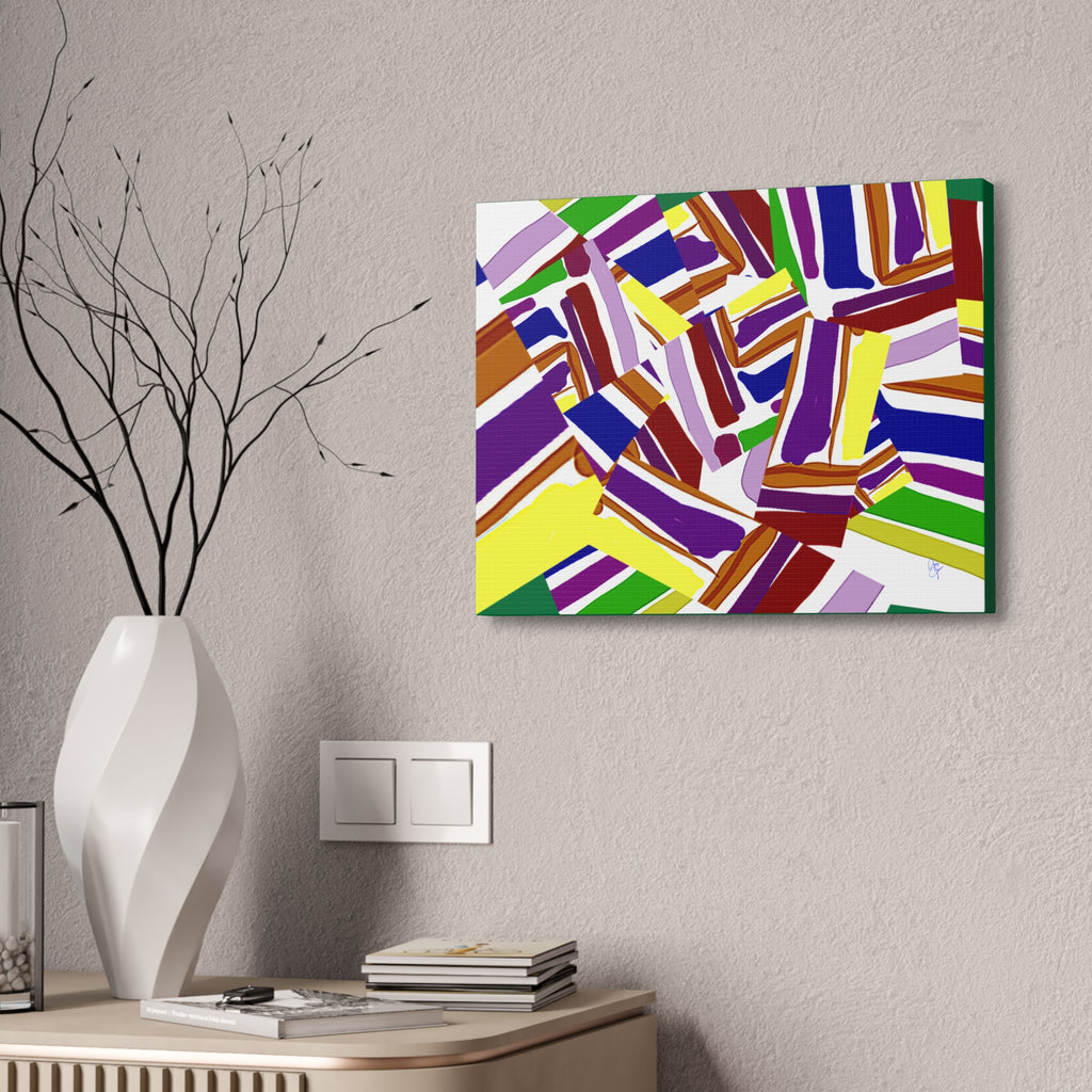 Candy Store Canvas Stretched Wall Art