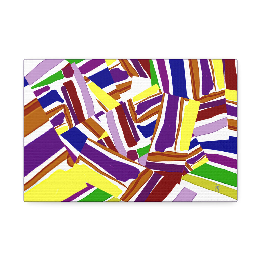 Candy Store Canvas Stretched Wall Art