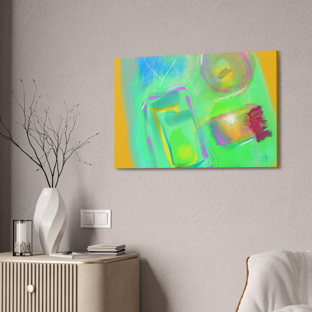Inspirational Wall Canvas — “Love Is Sometimes Difficult to Recognize”
