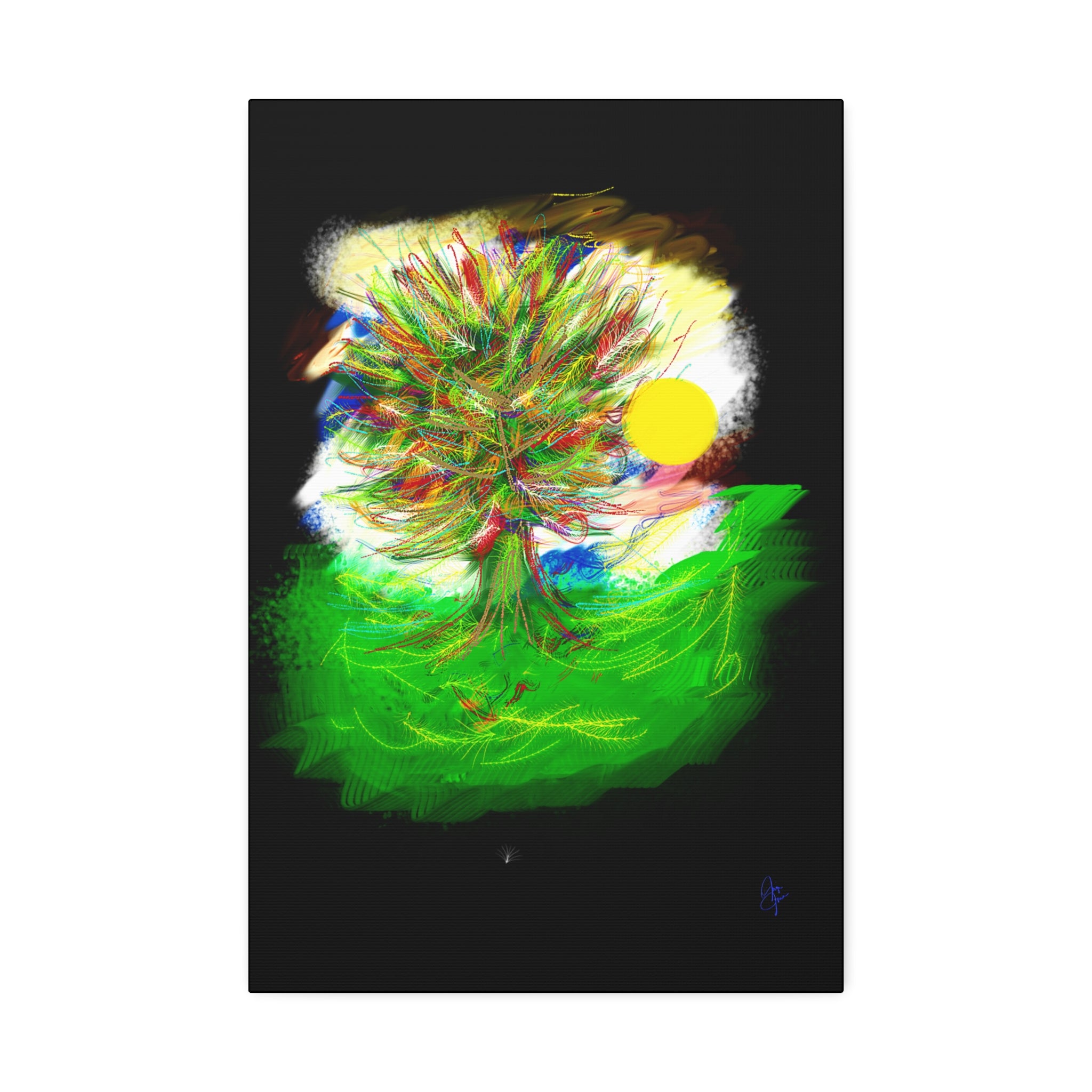 Tree of Life Canvas Print — Stretched 1.5" Wall Art