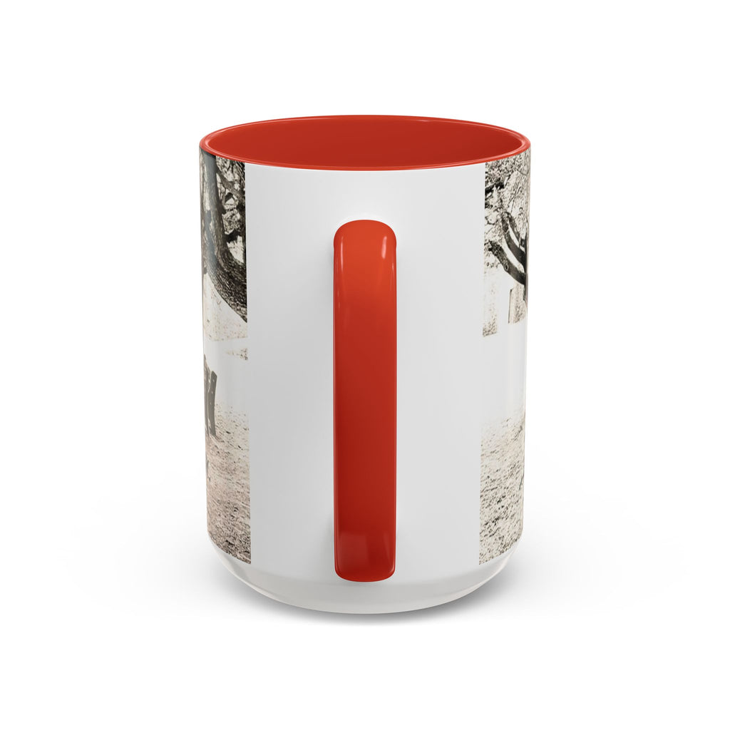 Conversation Bench Coffee Mug — 'I'll Join the Conversation' Accent Ceramic Mug