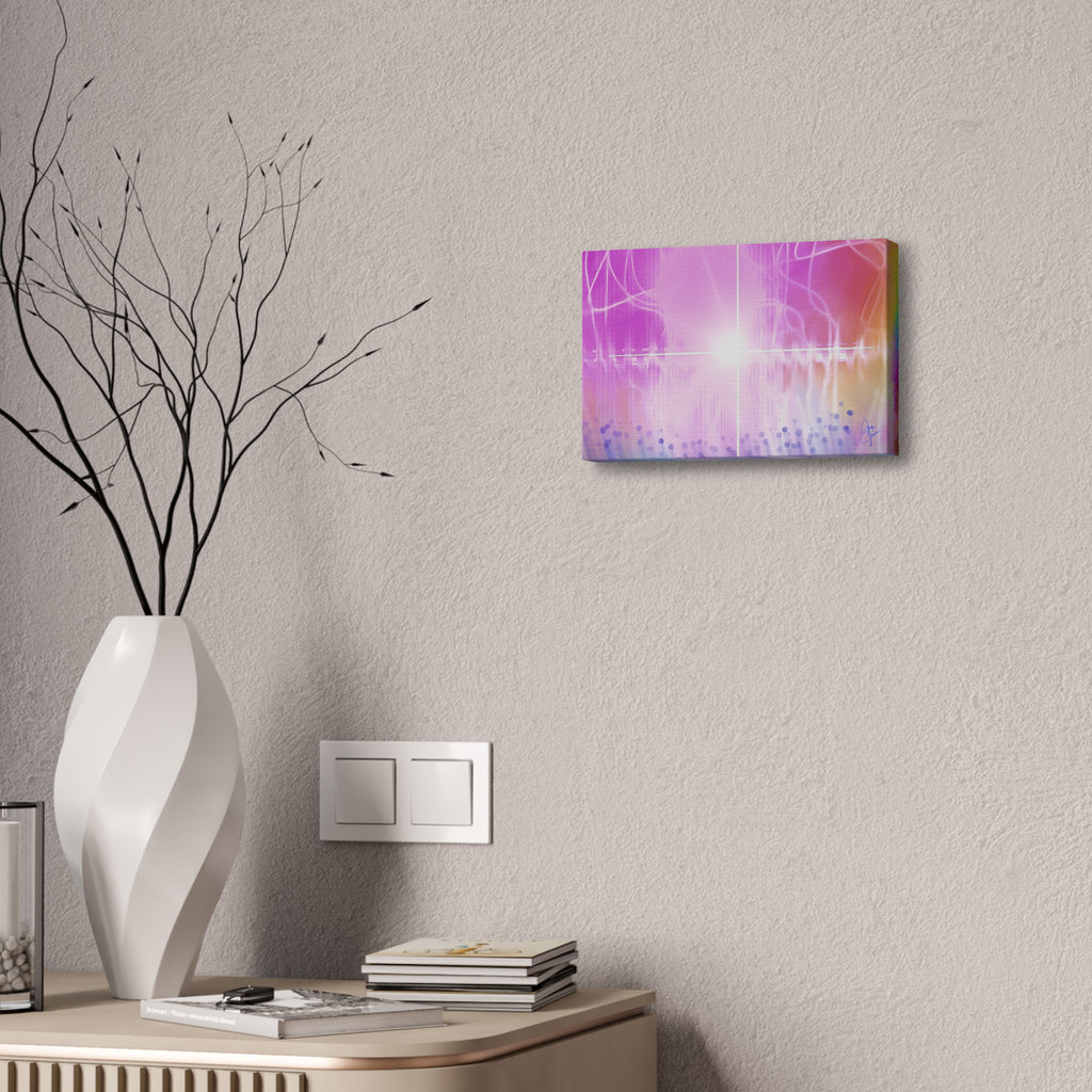Abstract Radiant Light Canvas