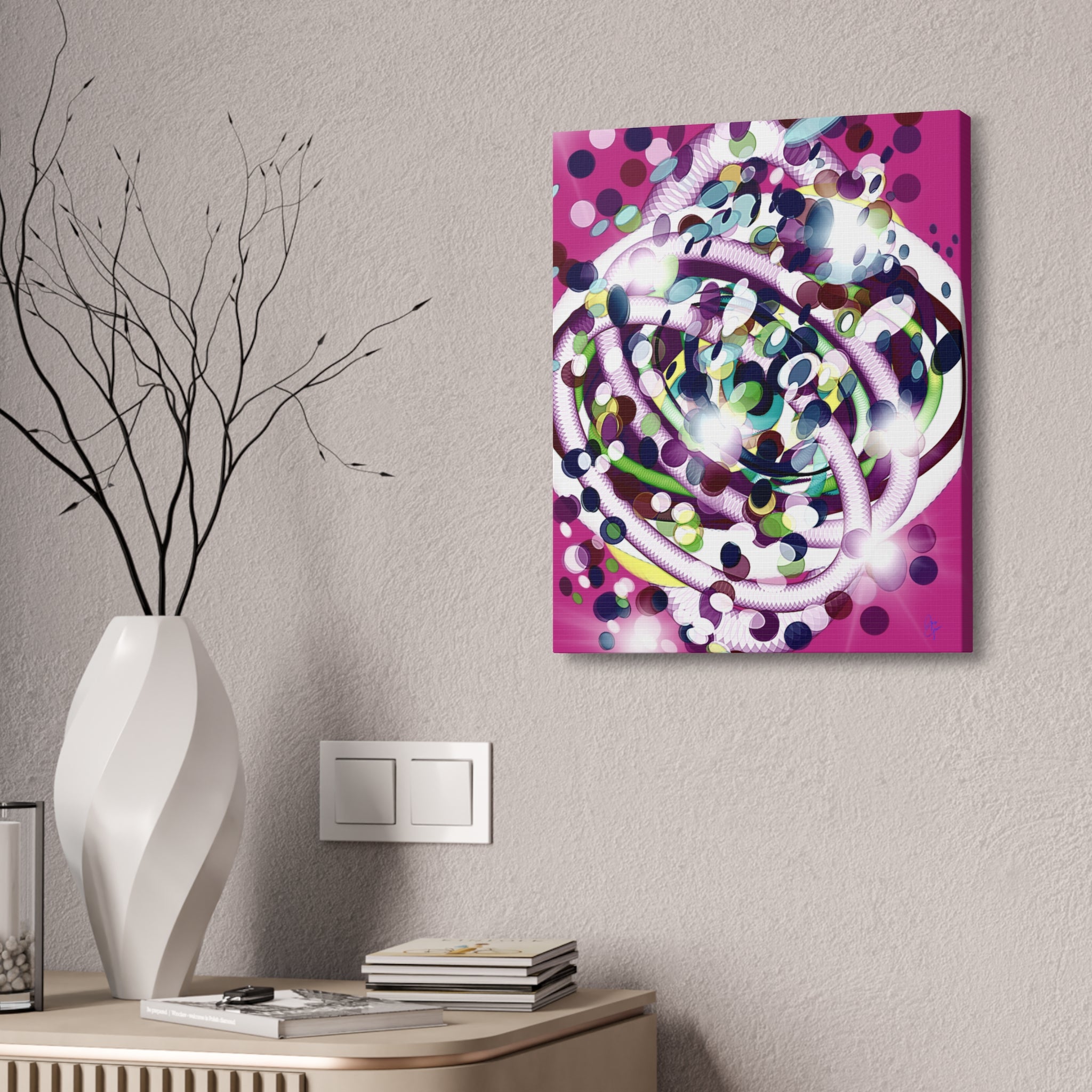 Colorful Wall Canvas Print — Add Color to Your Room