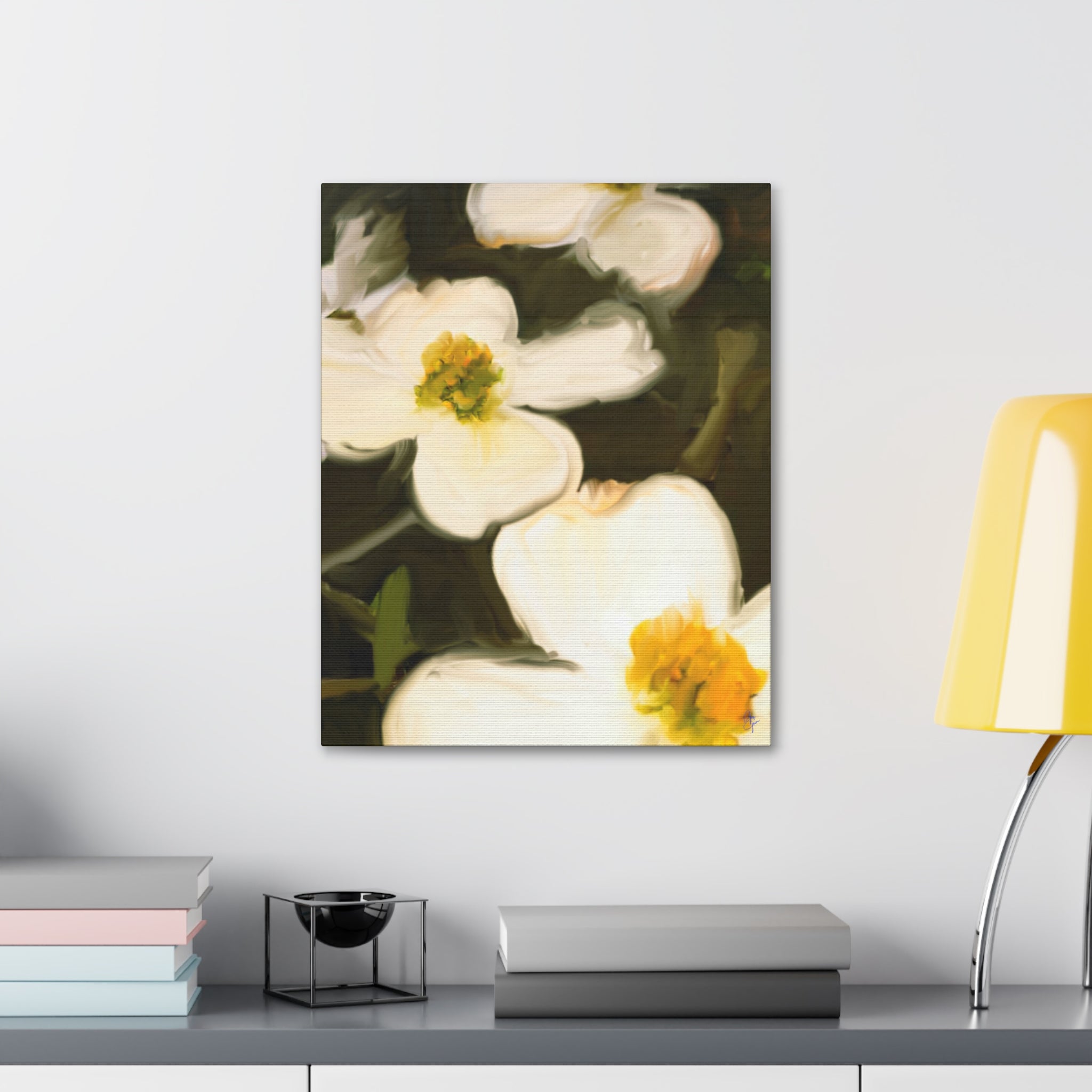 Davey Dogwood Park Palestine TX Canvas Wall Art
