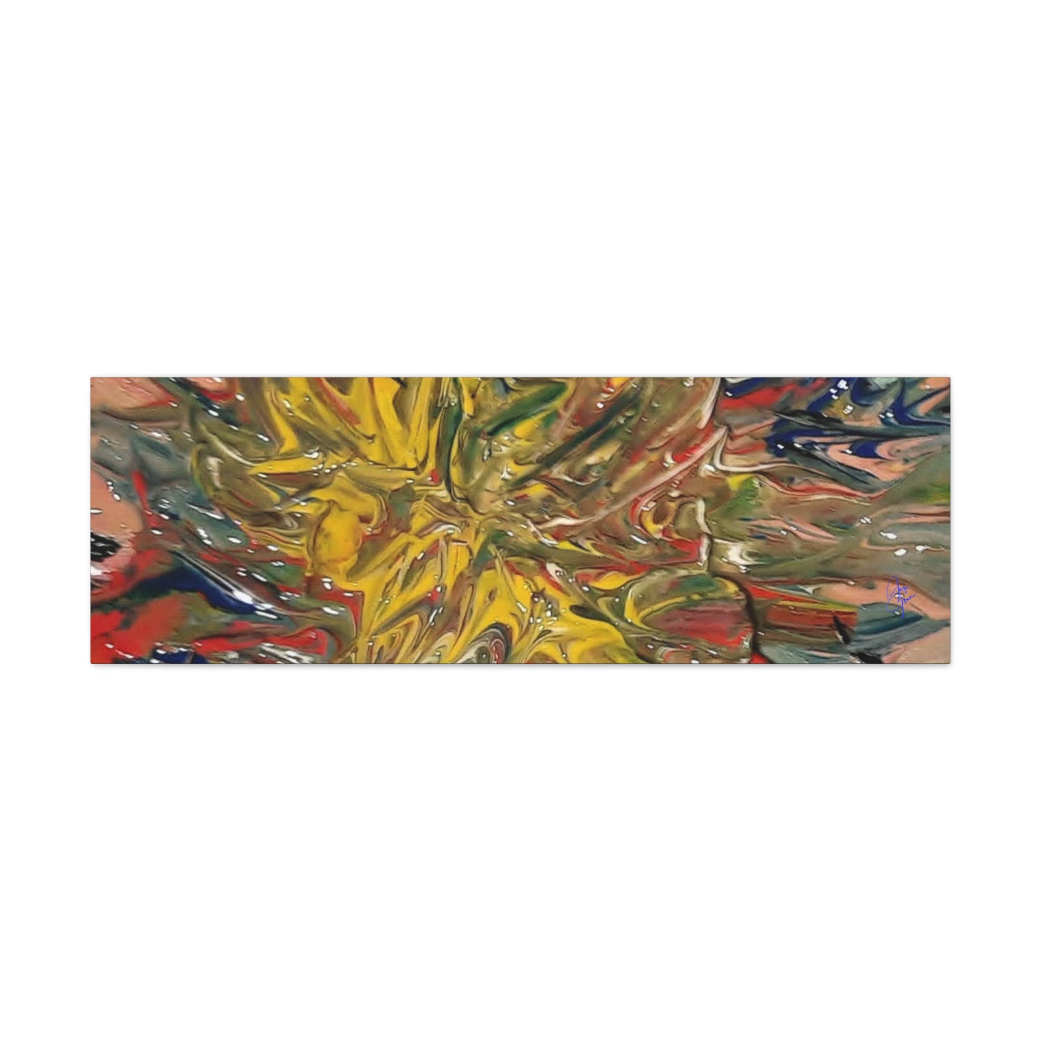 Vibrant Abstract Wall Art Canvas