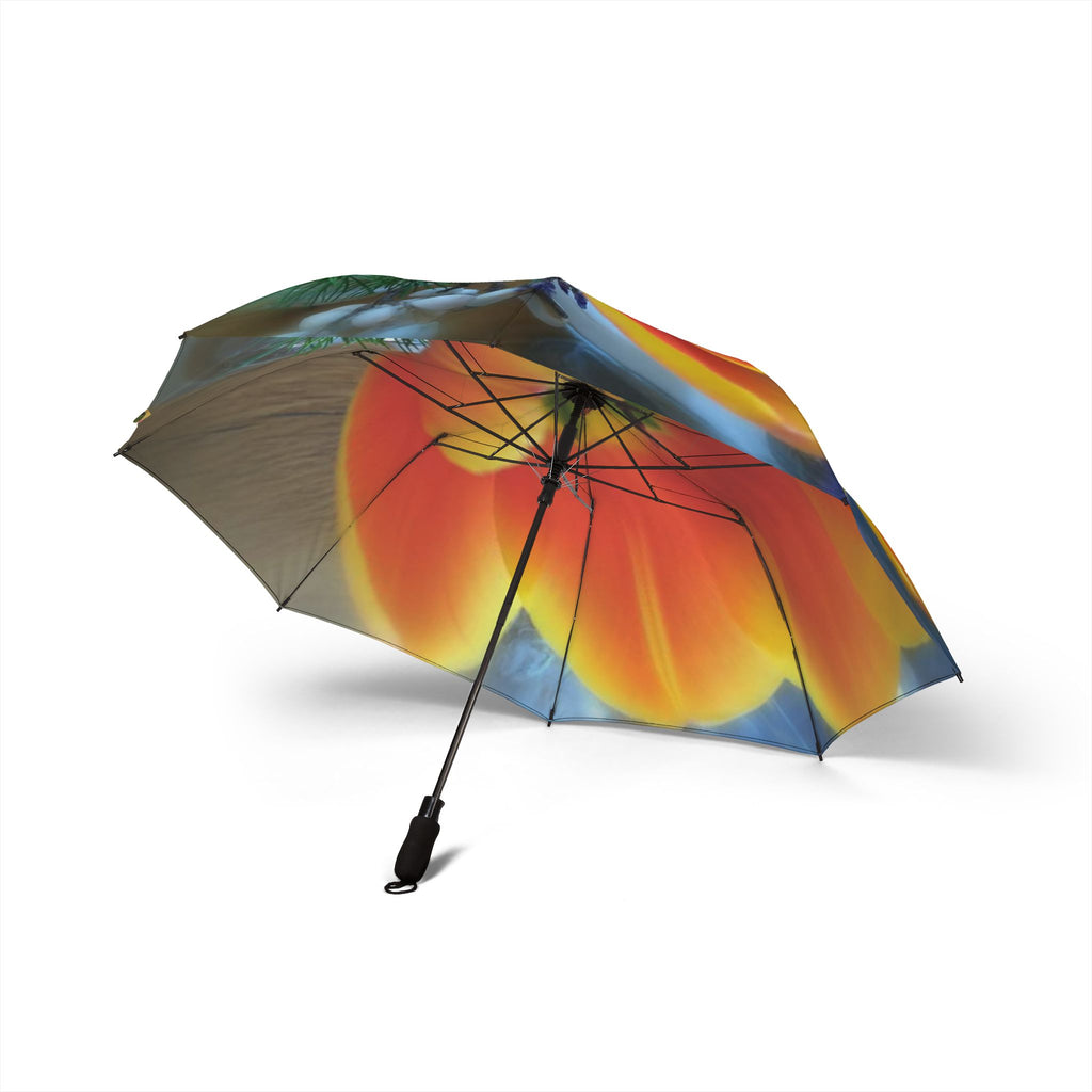 Vibrant Floral Umbrella