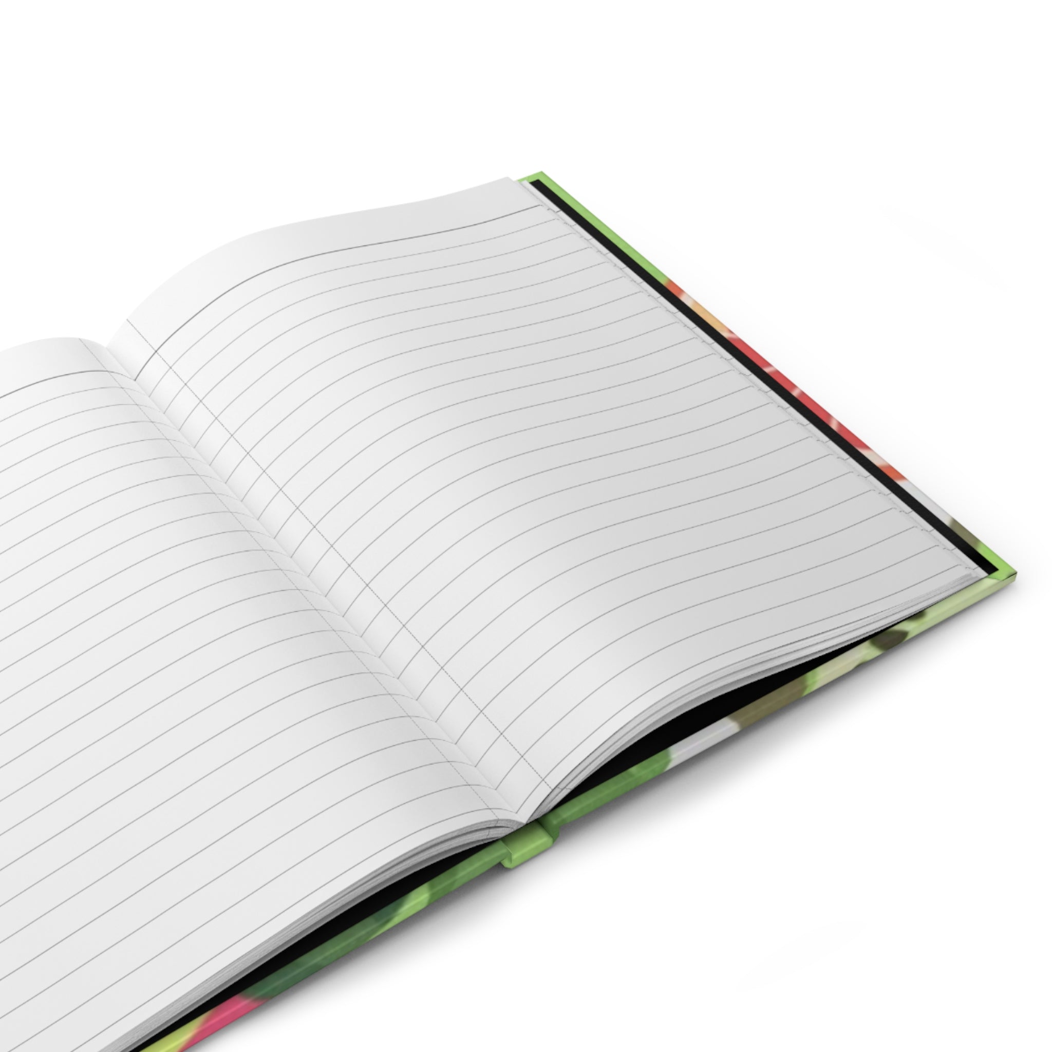 Family Recipes Hardcover Journal — Fruit Pattern Recipe Notebook